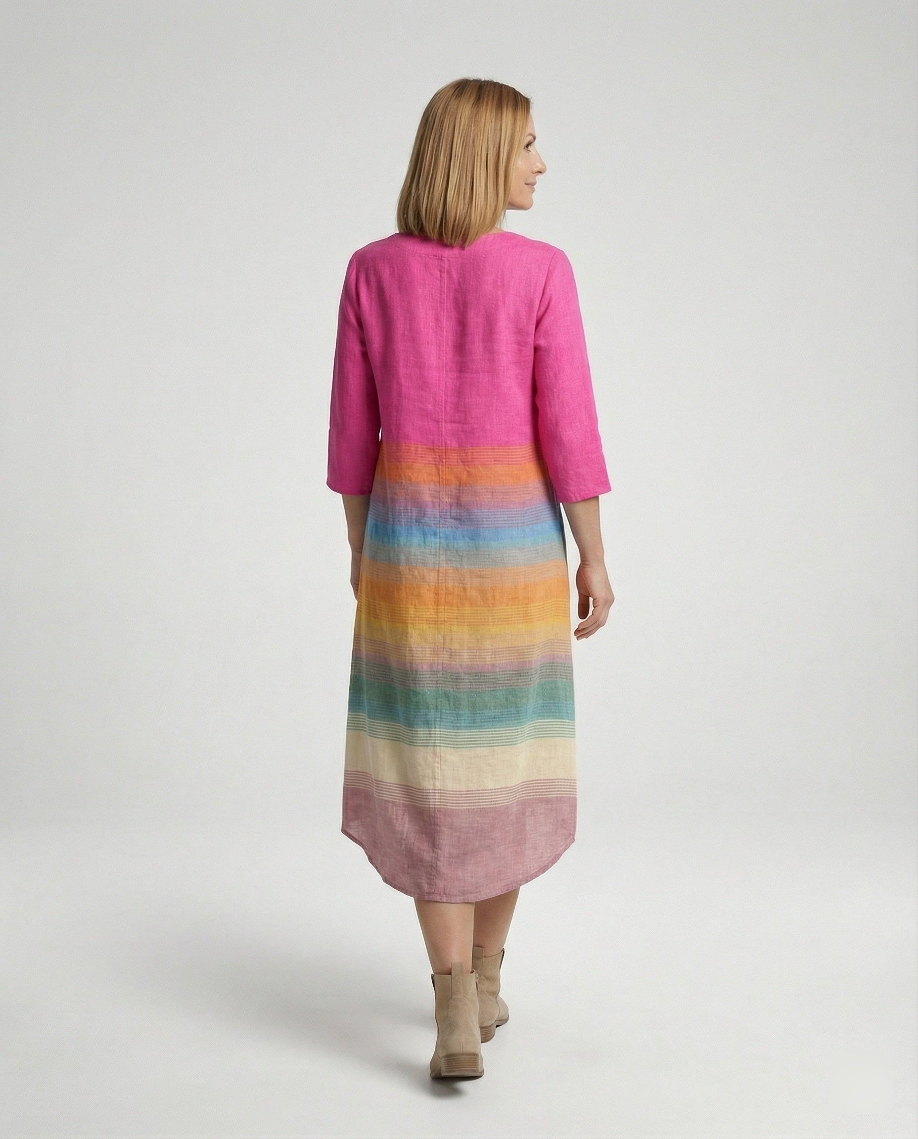 Boho Maxi Dress Summer Women Pockets