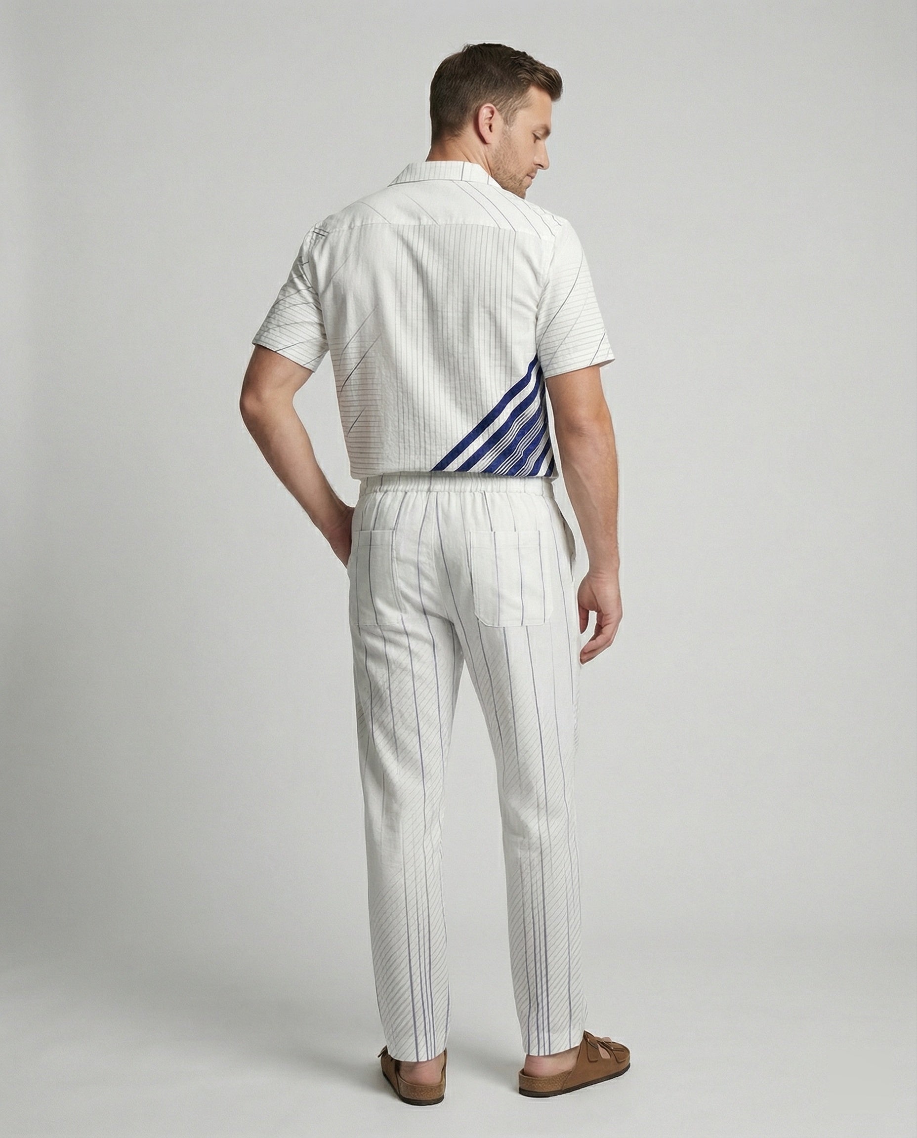 Men's Two-Piece Set Viscose Leisure