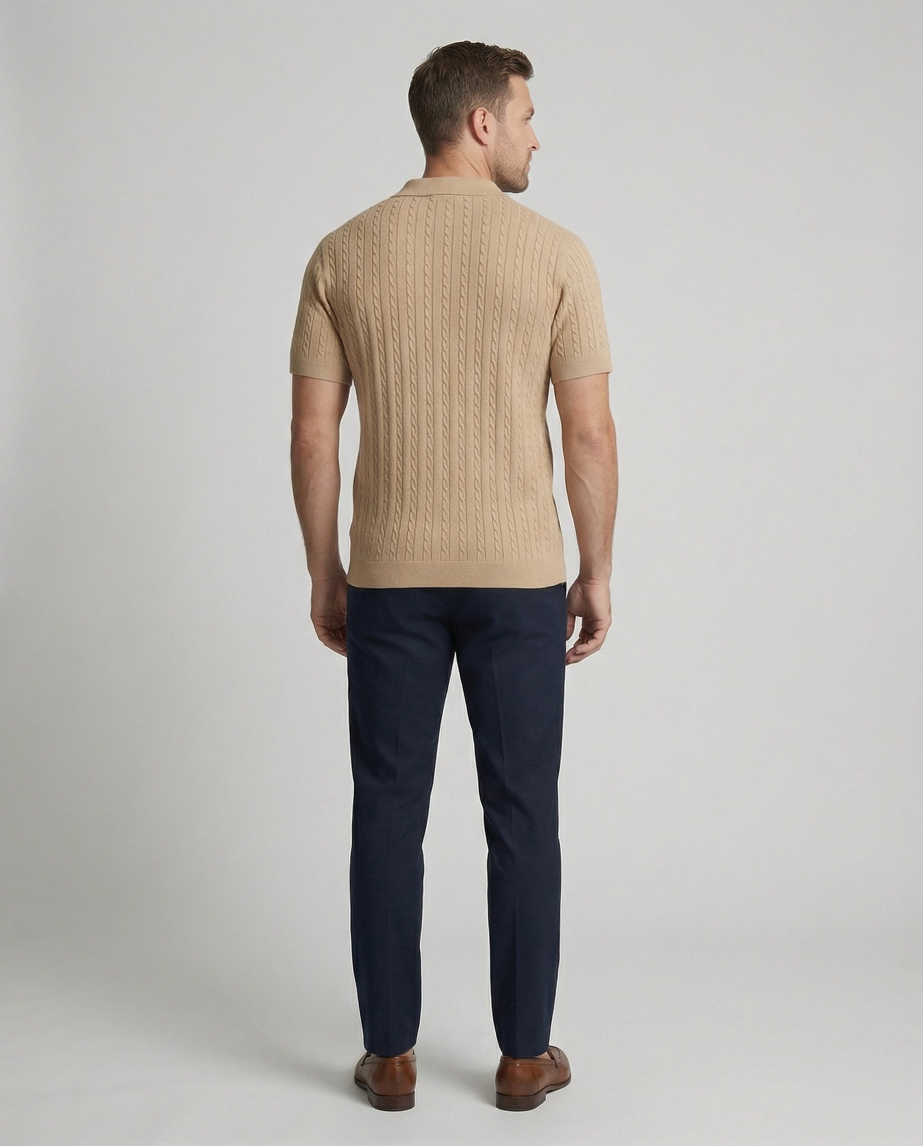 Men's Short Sleeve Knit Shirt