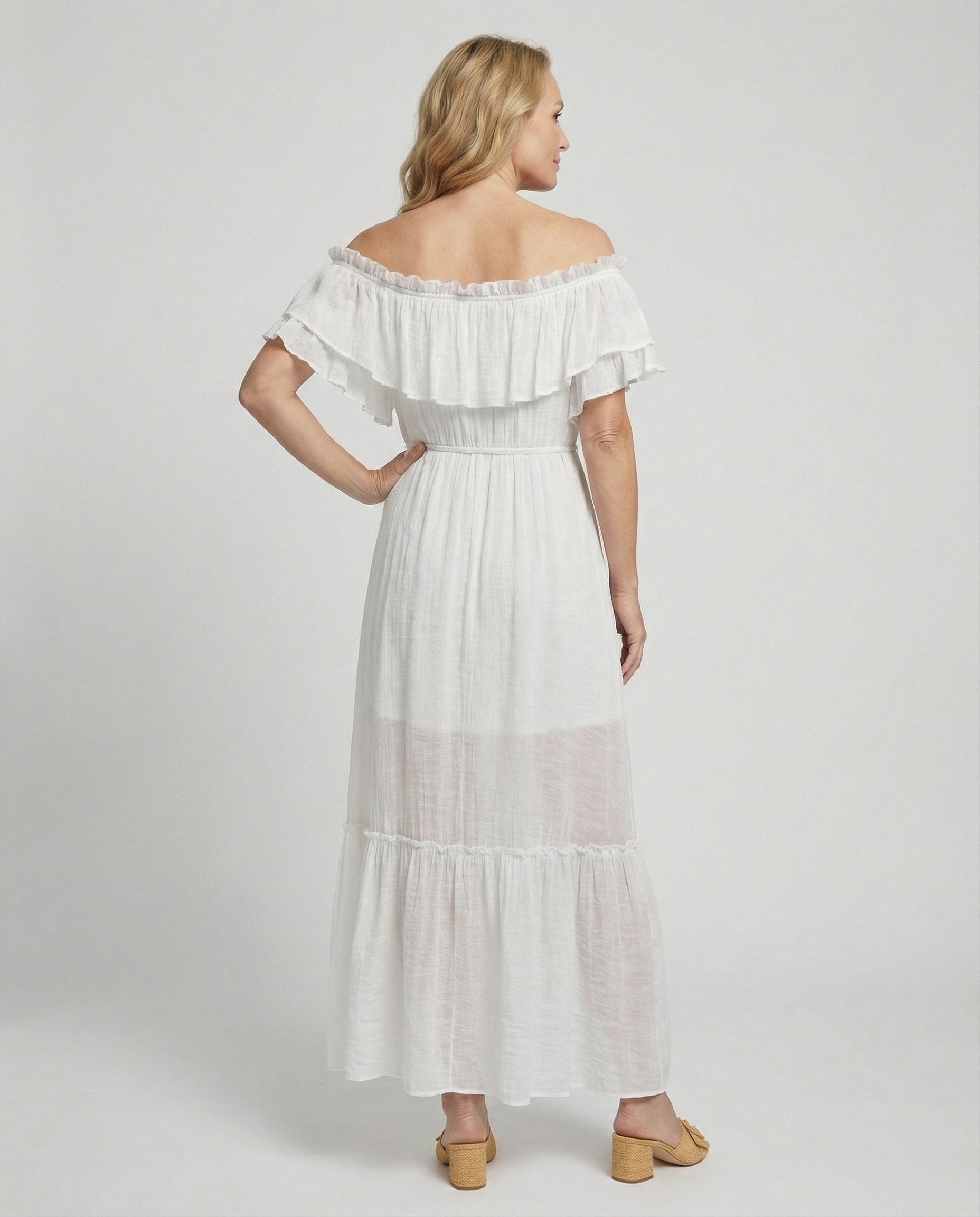 Boho Maxi Dress Summer Women