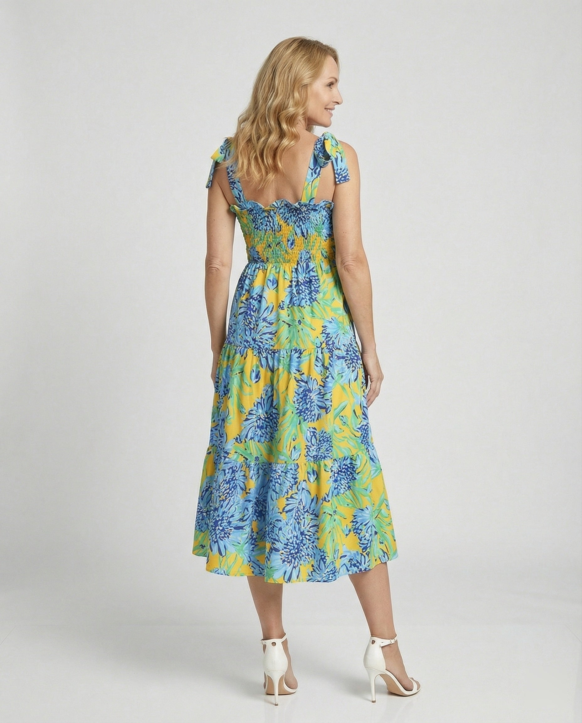 Women's Maxi Dress Summer with Tiered Skirt