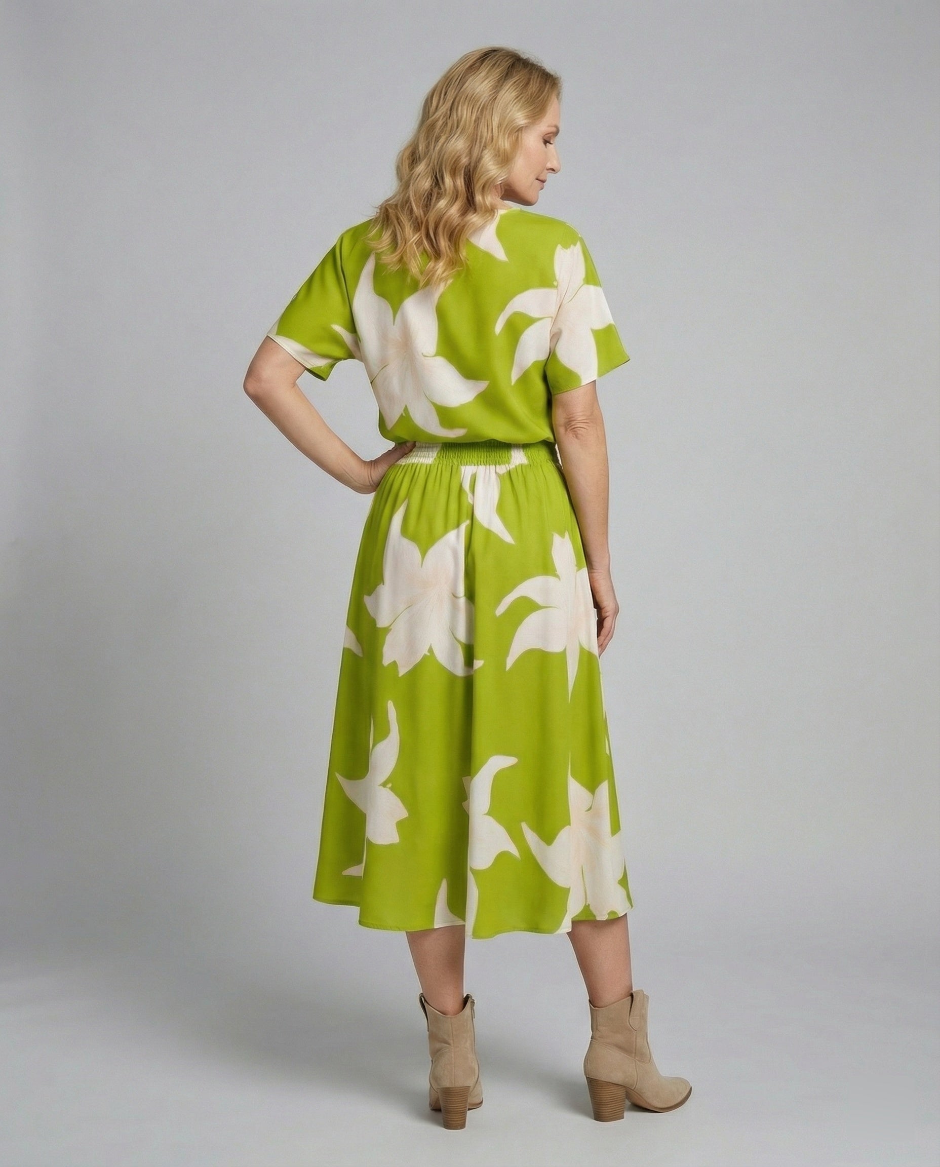 Ladies Two-Piece Set Summer Floral