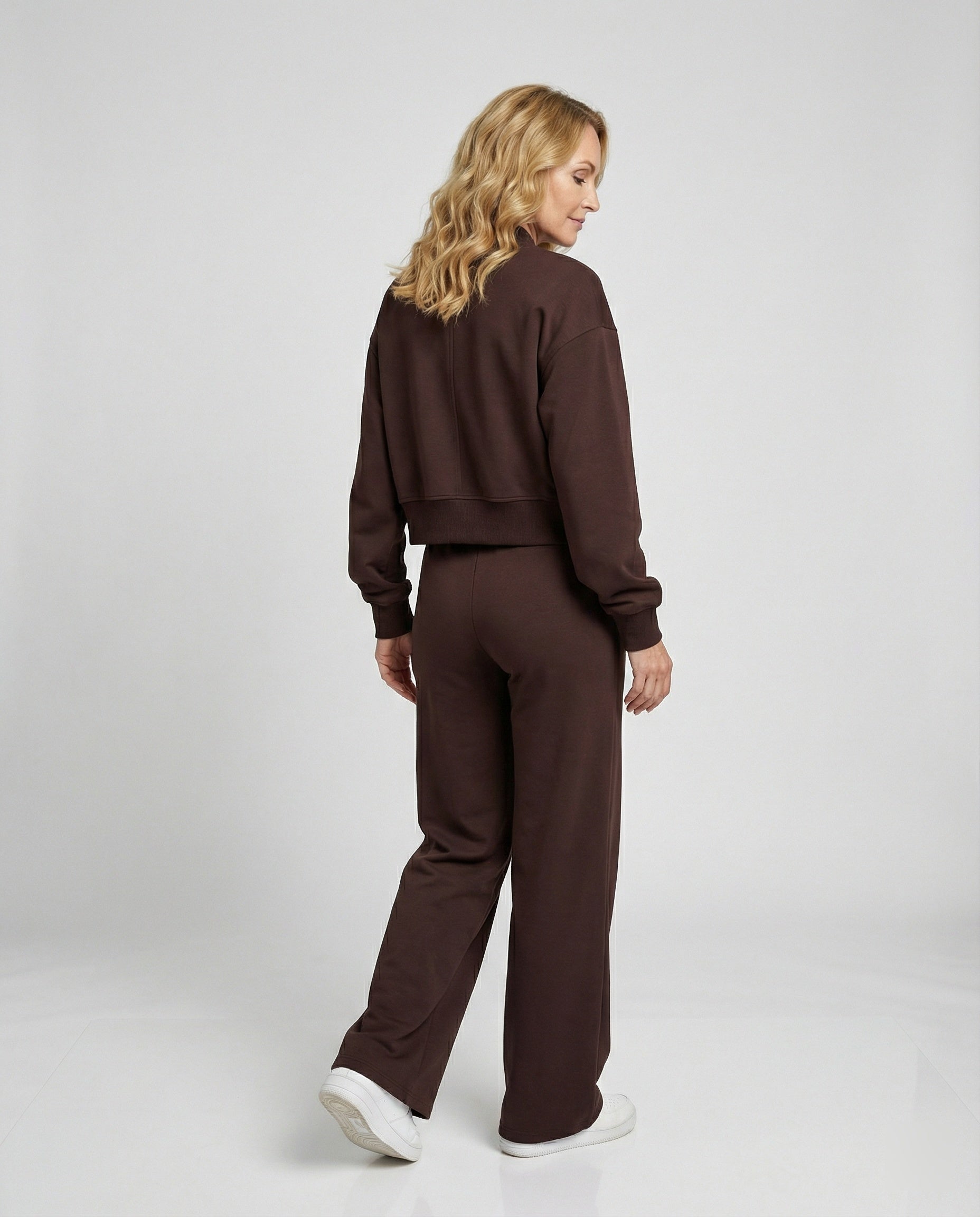 Women's casual zip jacket with pockets