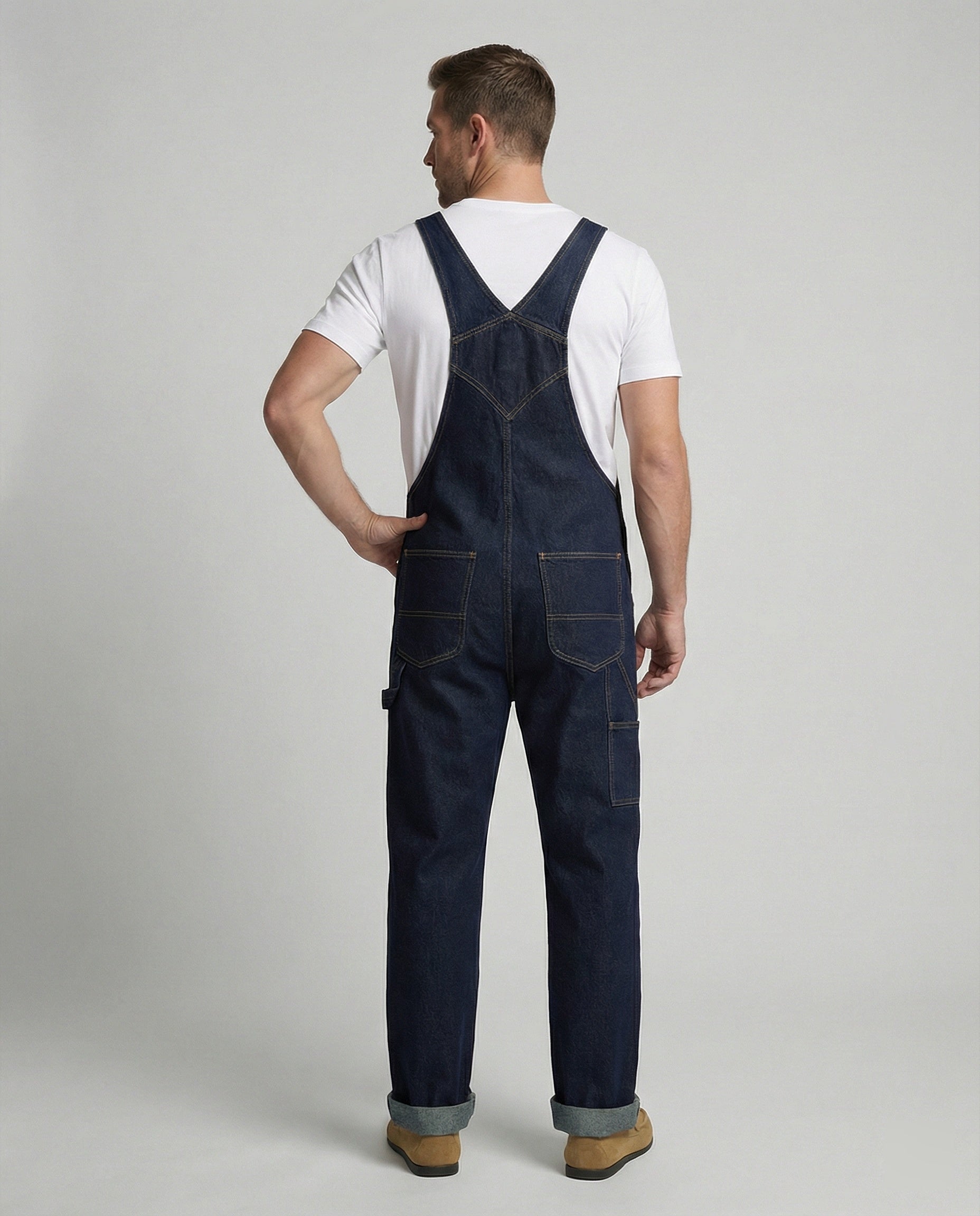 Men's Denim Overalls
