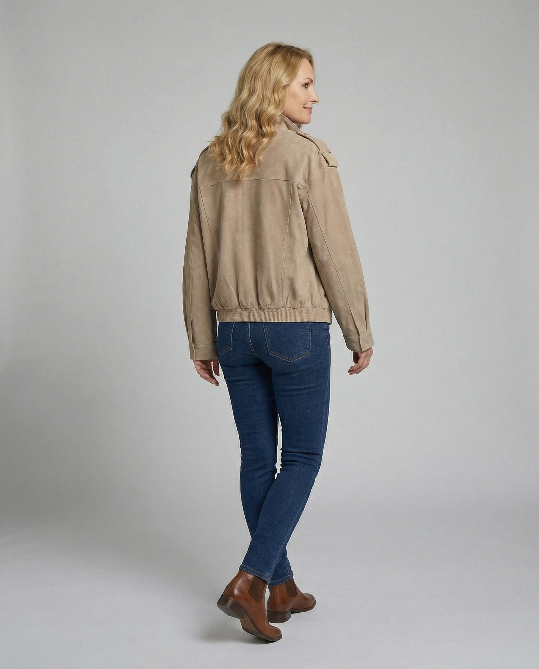 Leisurewear Women Velvet Field Jacket
