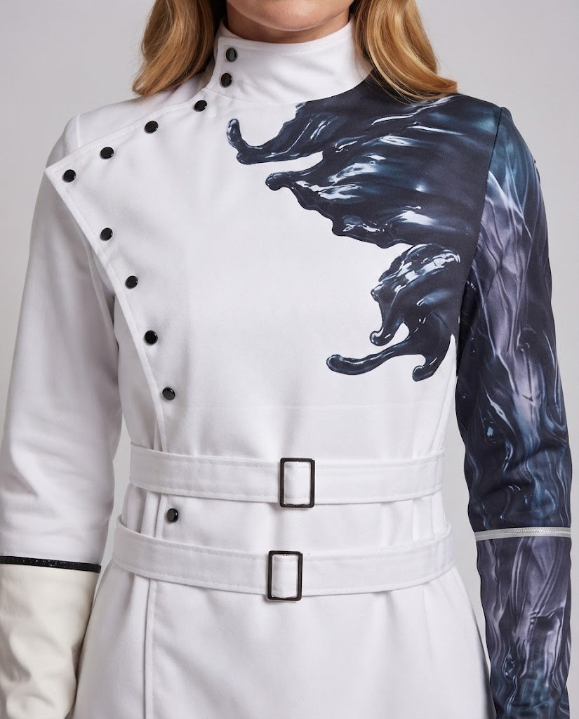Women’s costume jacket with unique design and matching accessories Chichicherry