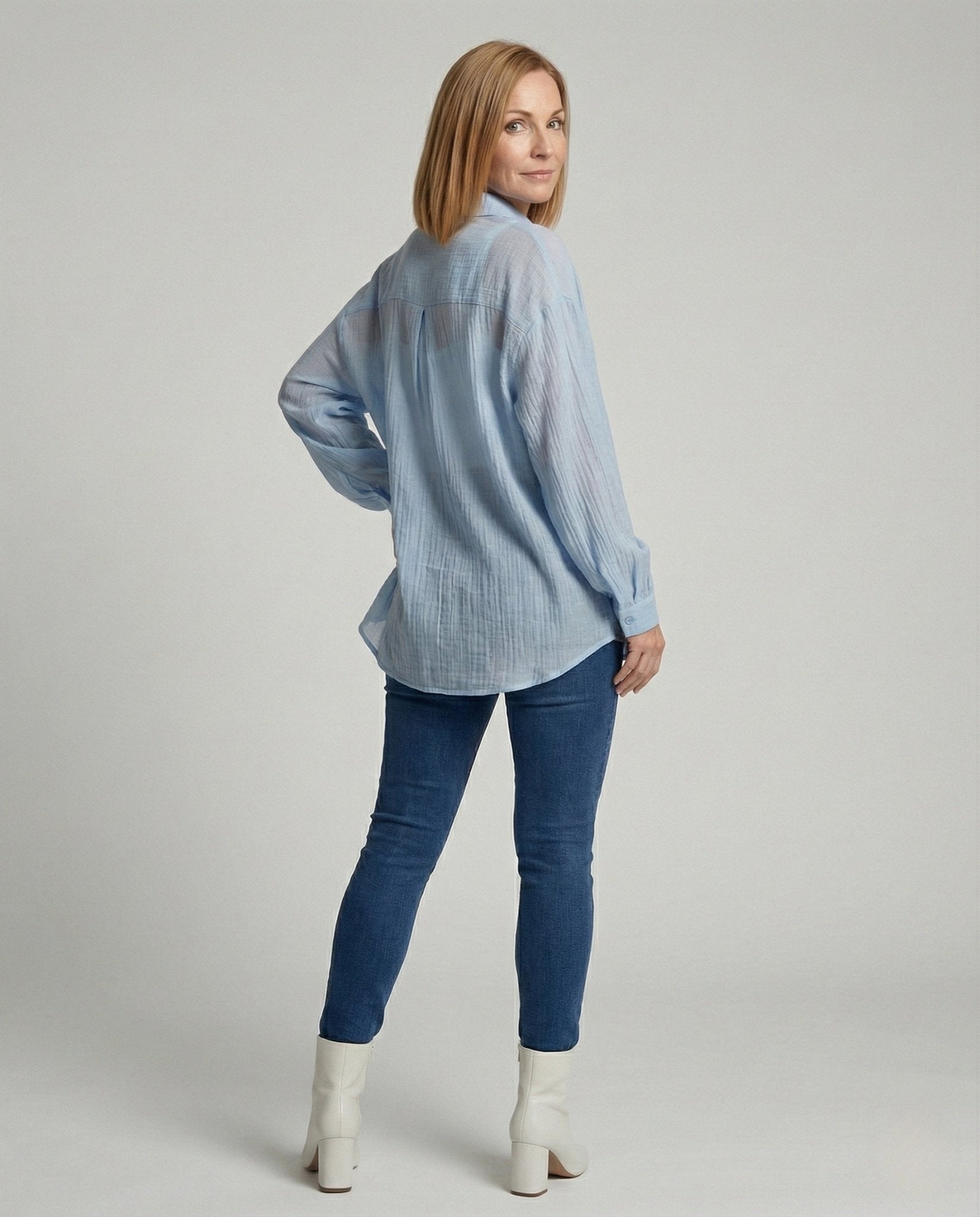 Blouse Ladies Oversize Knot - Chichicherry