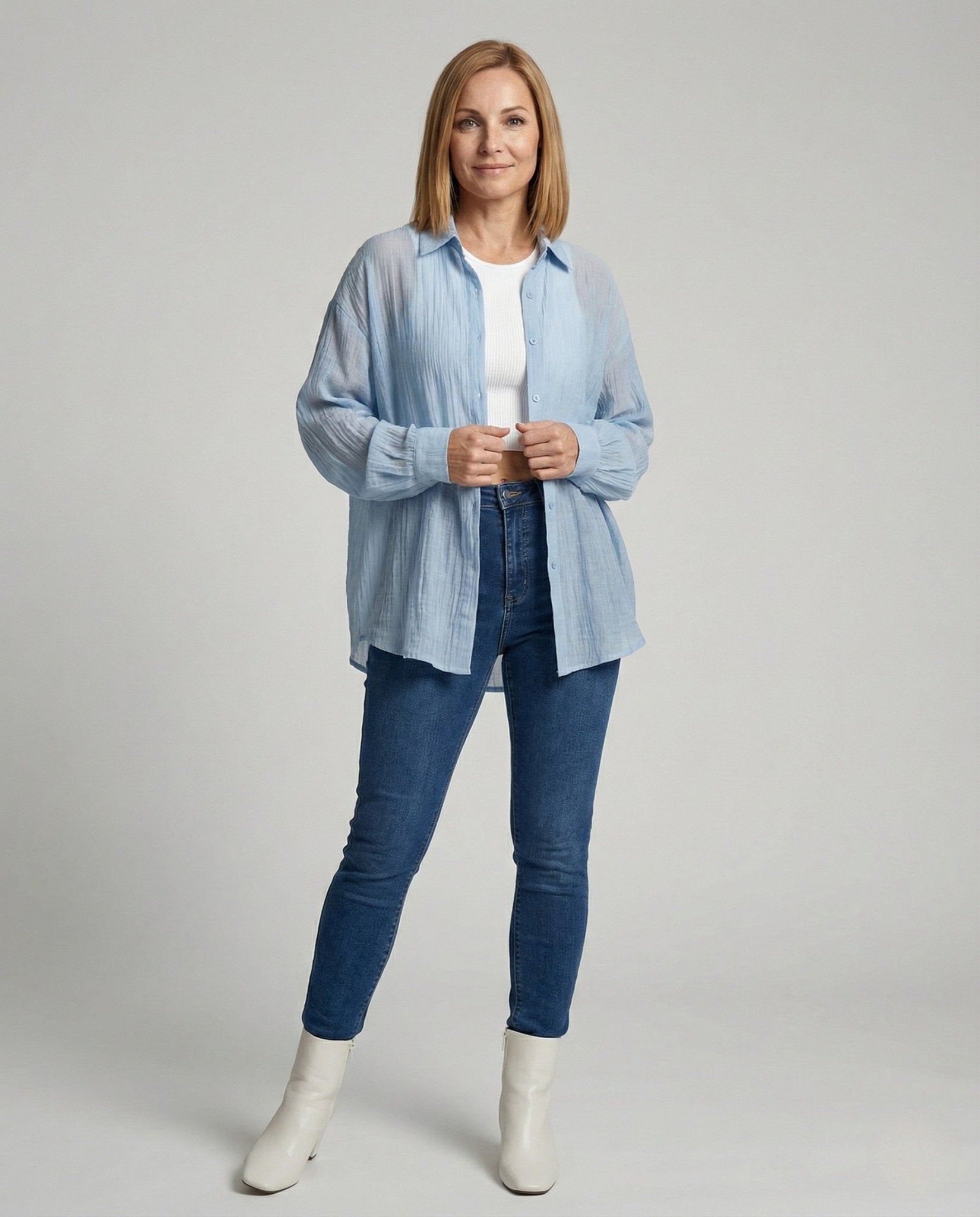 Blouse Ladies Oversize Knot - Chichicherry