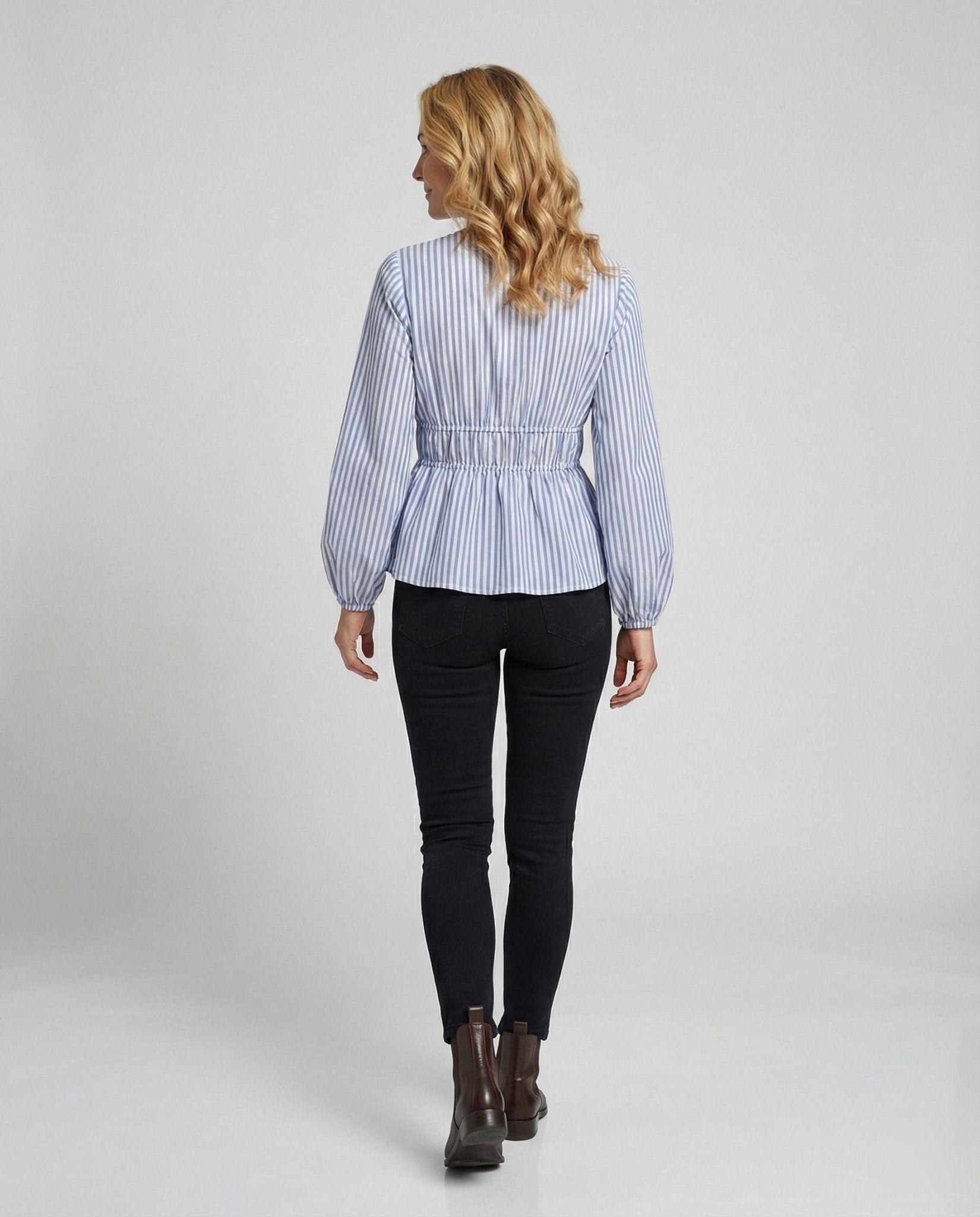 Blouse Women V-Neck Tailored - Chichicherry