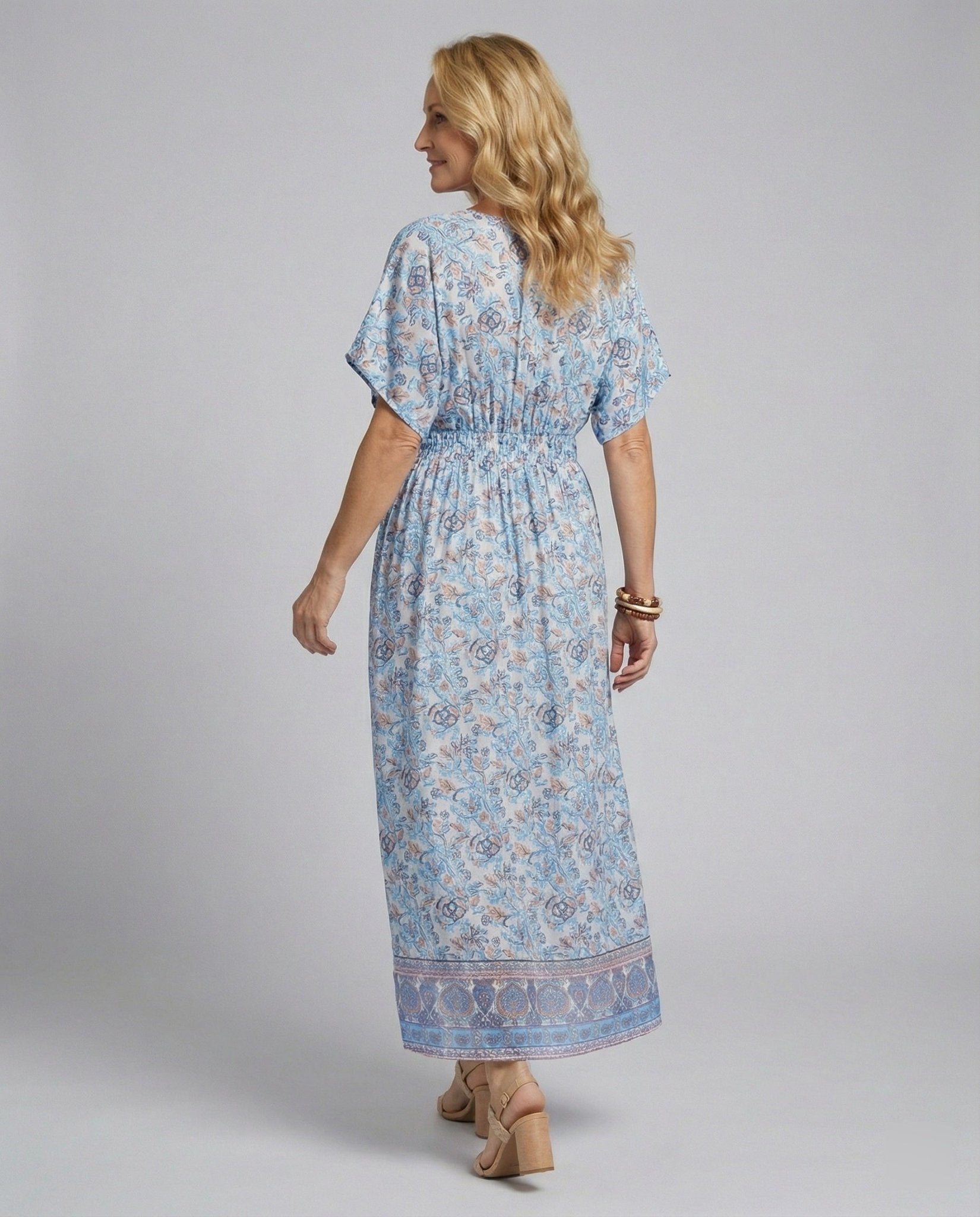 Boho Maxi Dress Summer Women Floral - Chichicherry