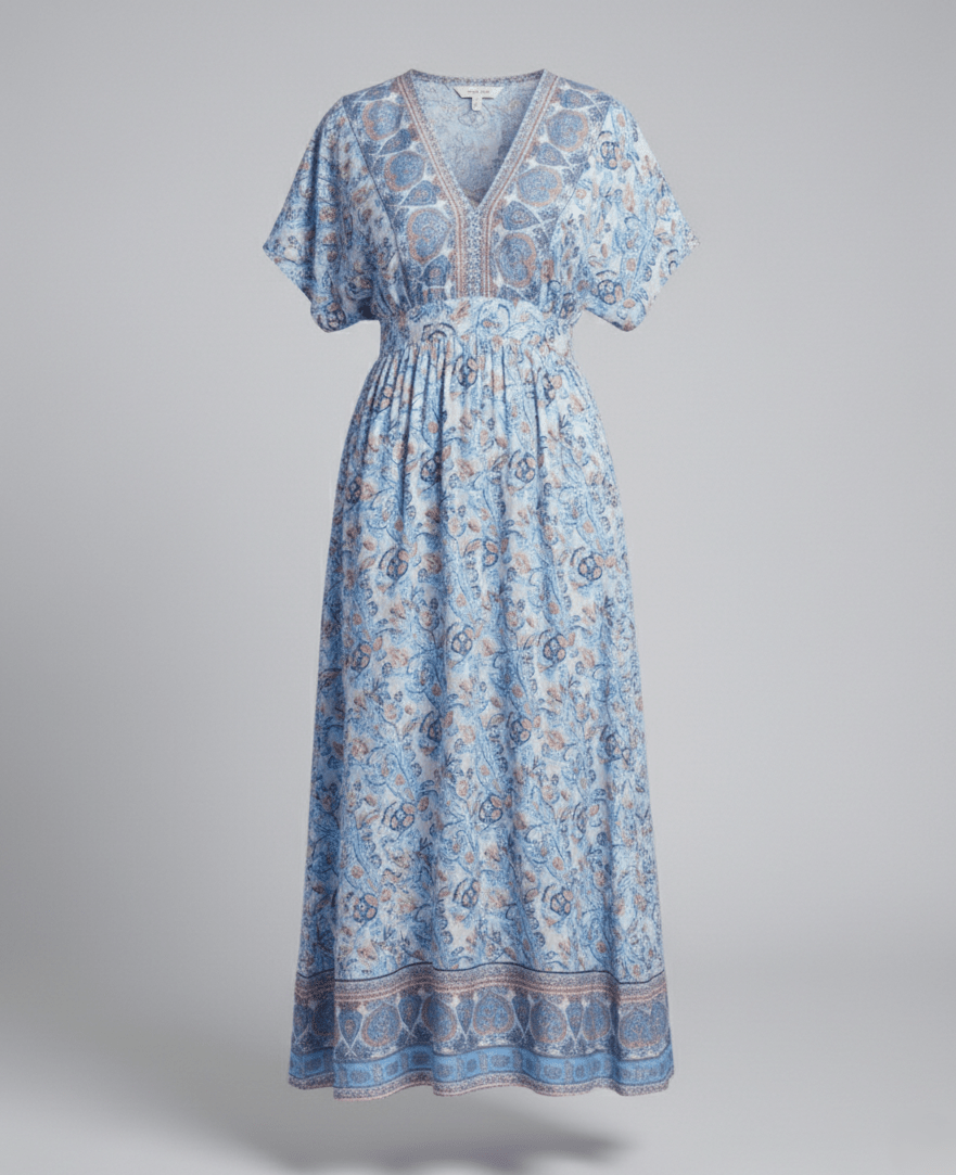 Boho Maxi Dress Summer Women Floral - Chichicherry