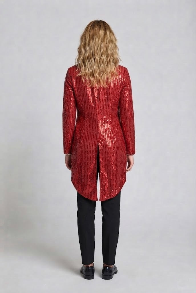 Women festive glitter blazer Chichicherry