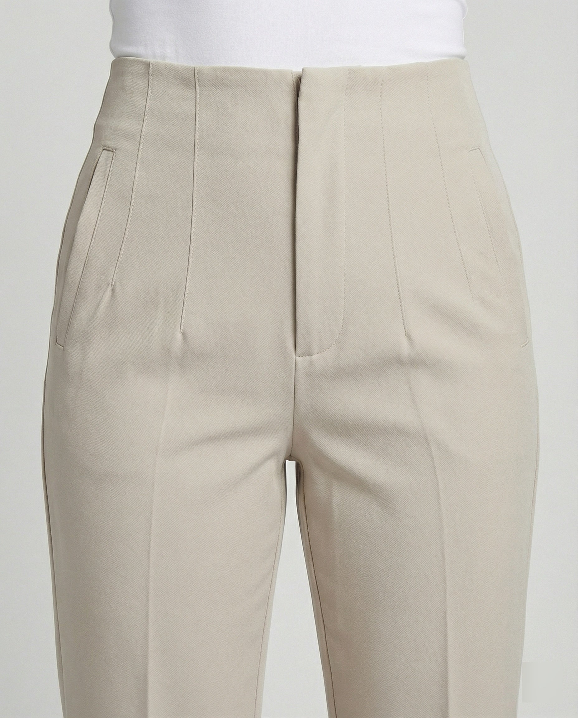 Leisurewear Women's Suit Pants High Waist