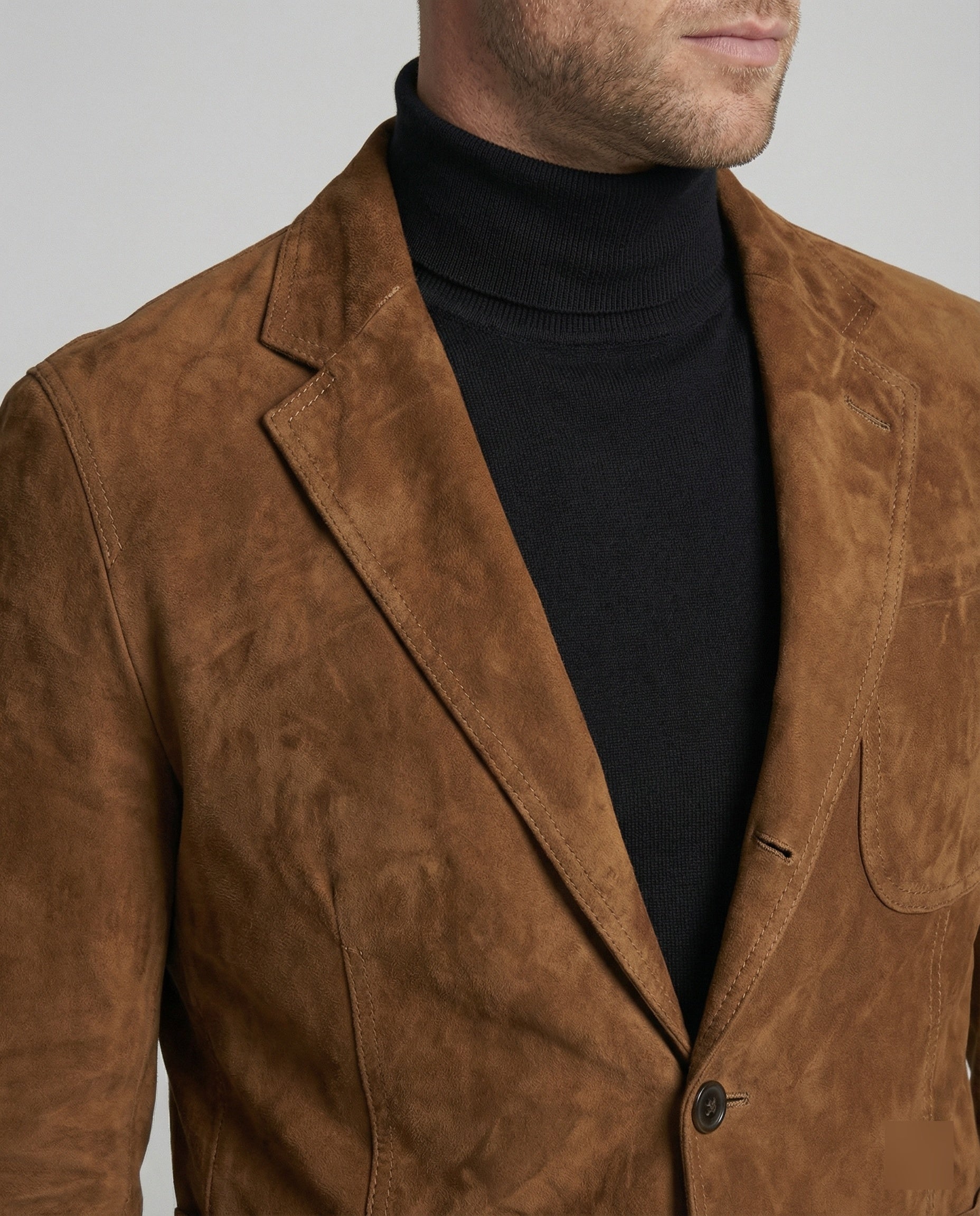 Men's Suede Blazer