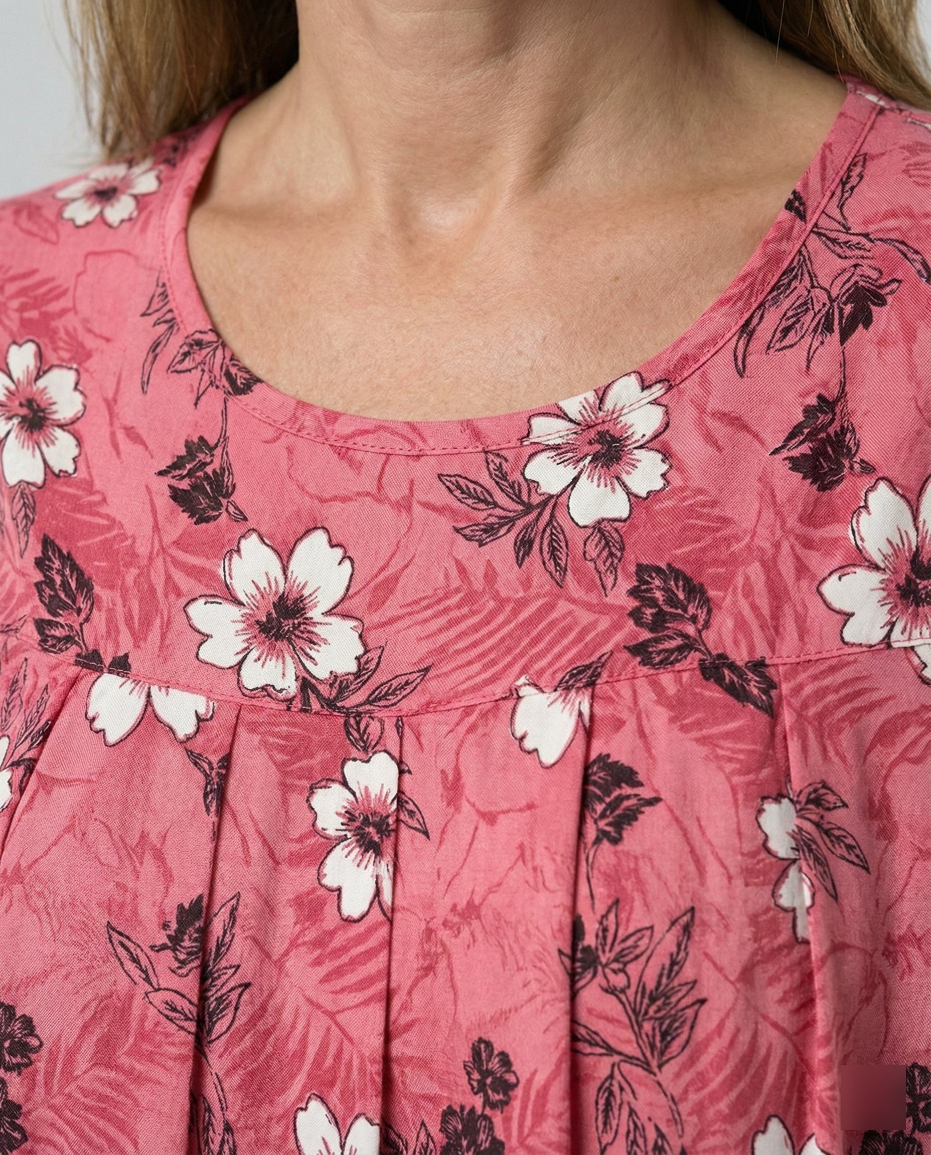 Lightweight Midi Dress Women With Pockets