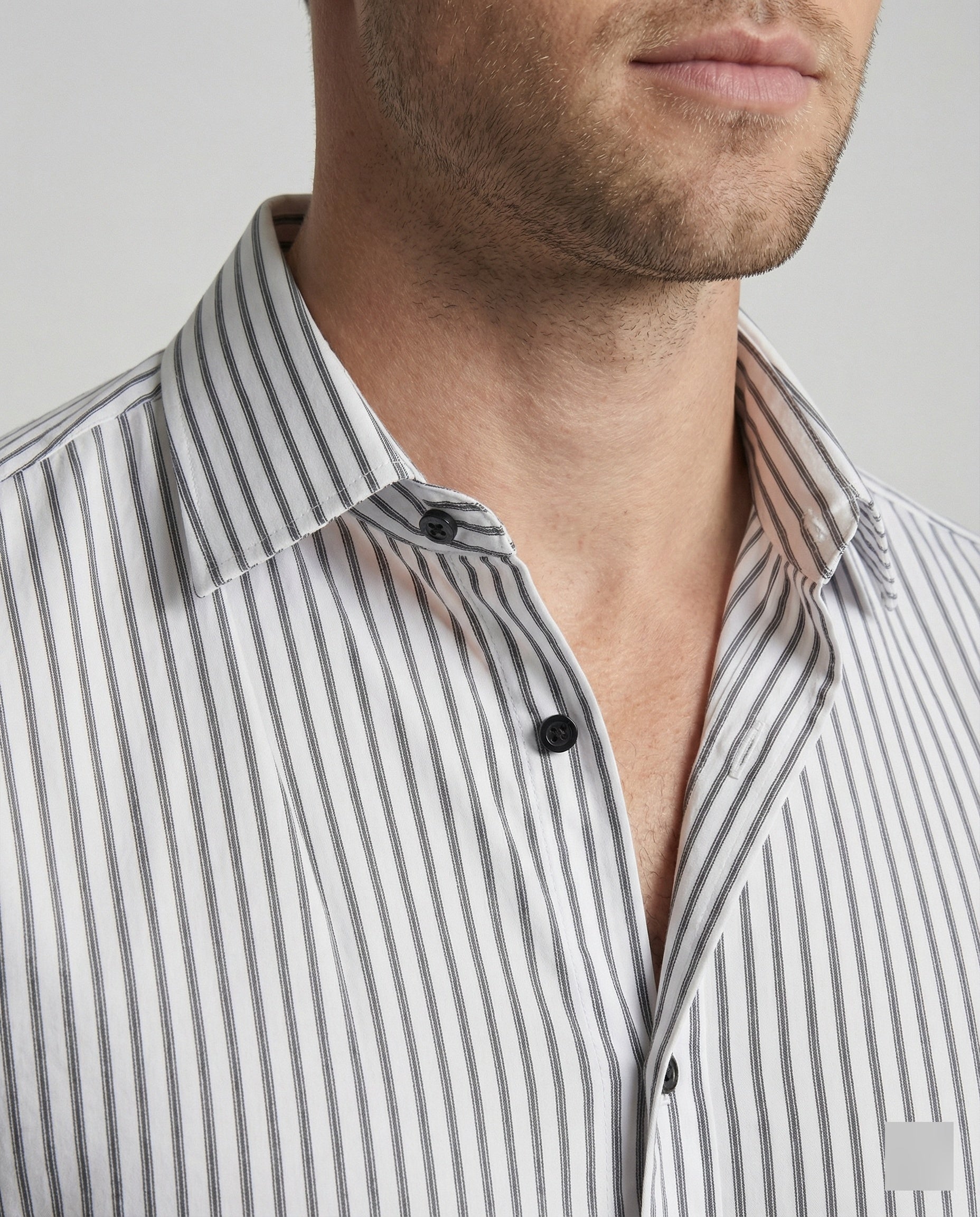 Men's Shirt Striped Slim Fit