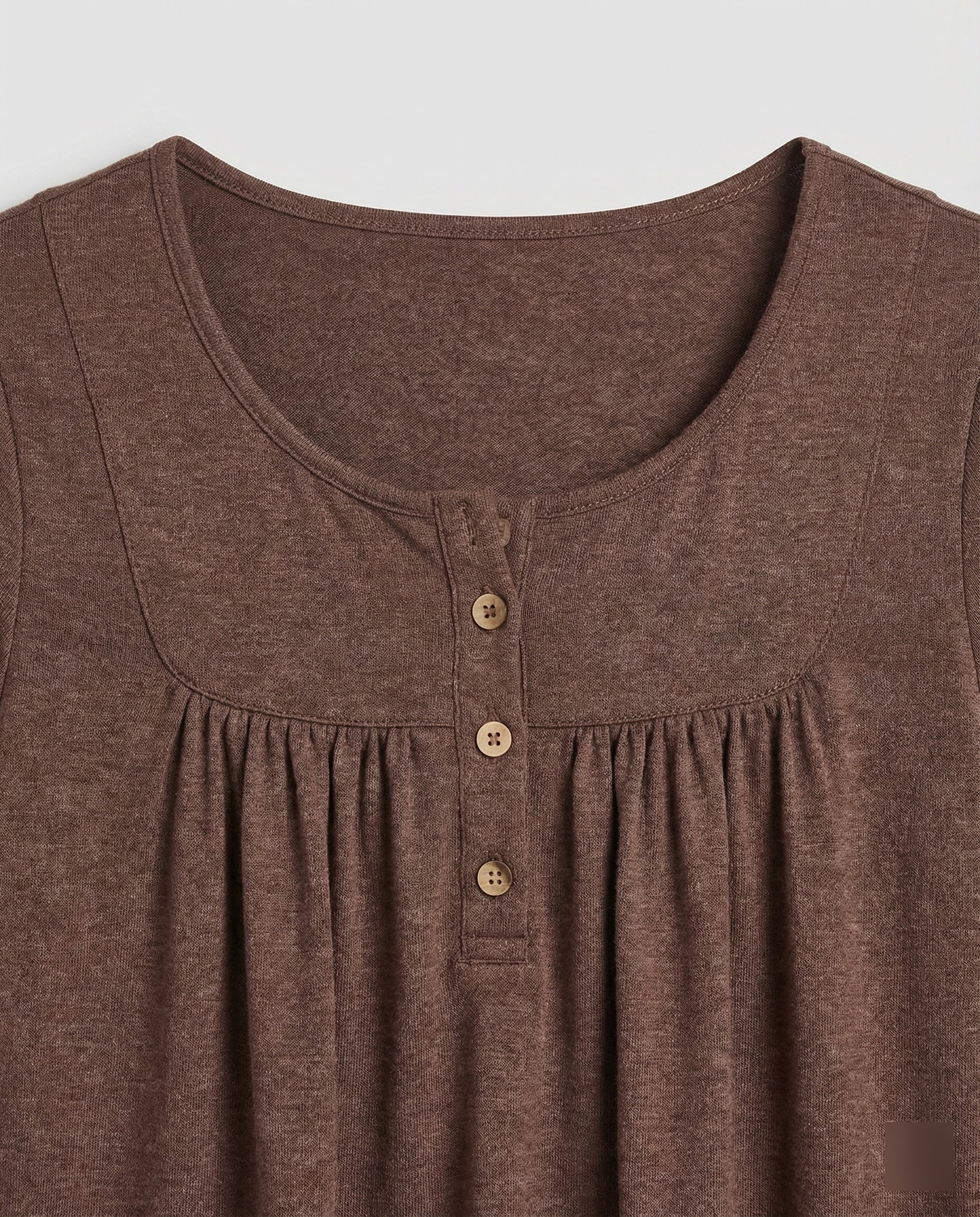 Women's Tunic Women's Long Sleeve Henley