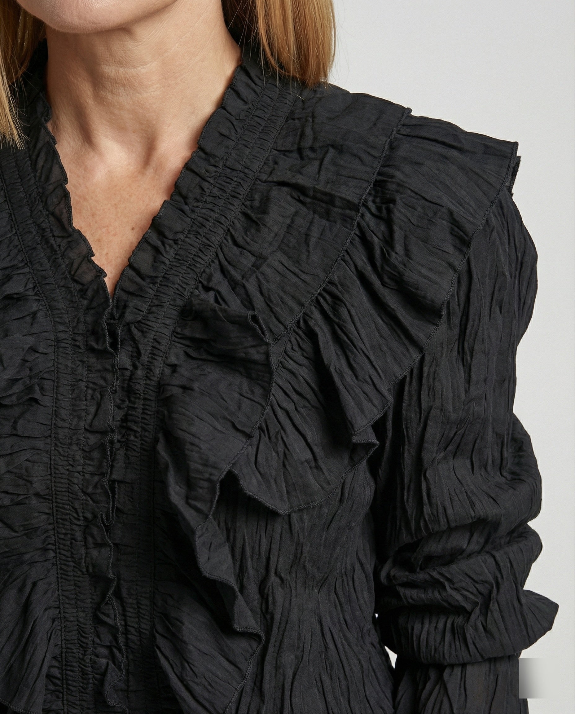 Blouse Women Elegant with Ruffles