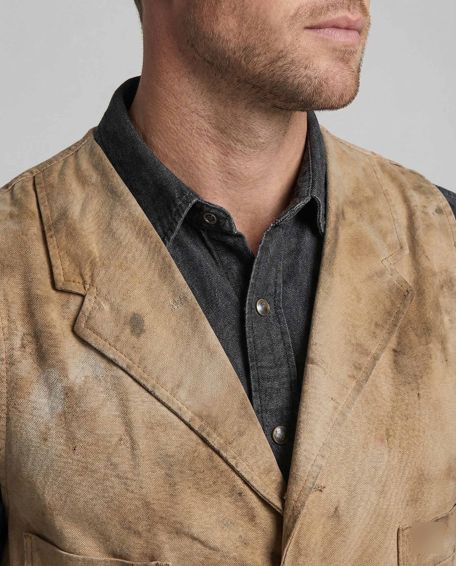 Men's Biker Jacket Leather Vest