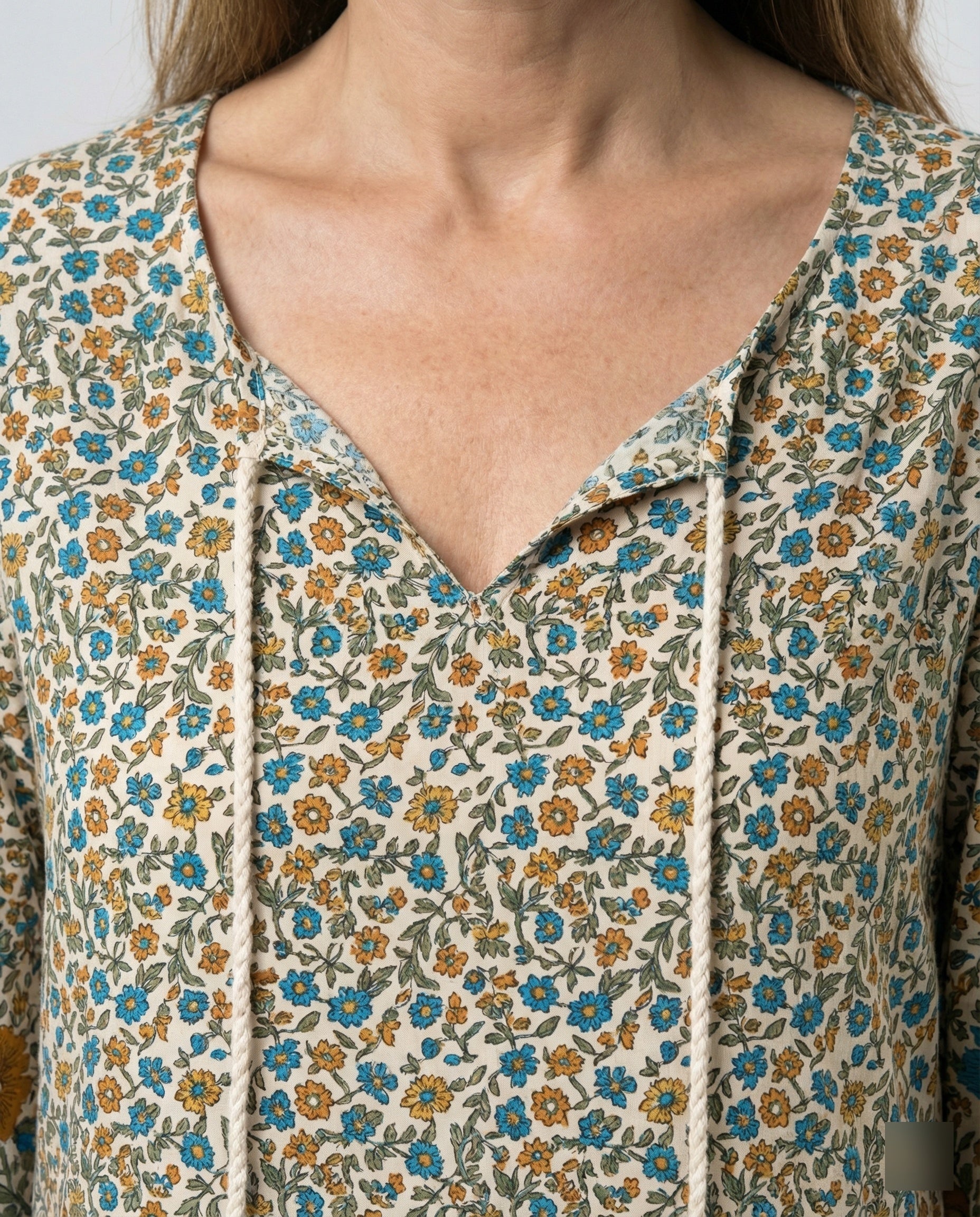 Short Tunic Dress Women Floral