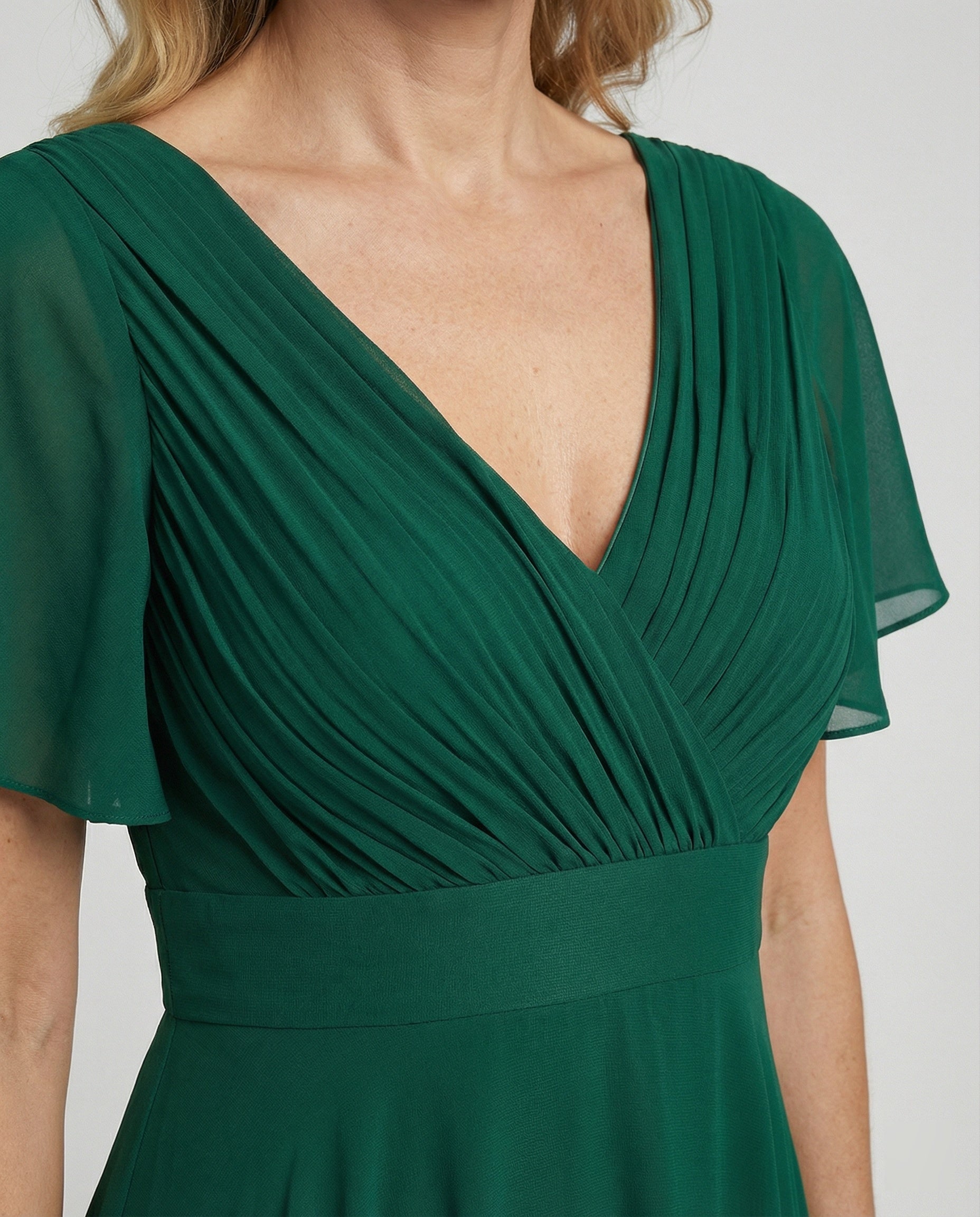 Ladies Evening Dress Long Chiffon Elegant