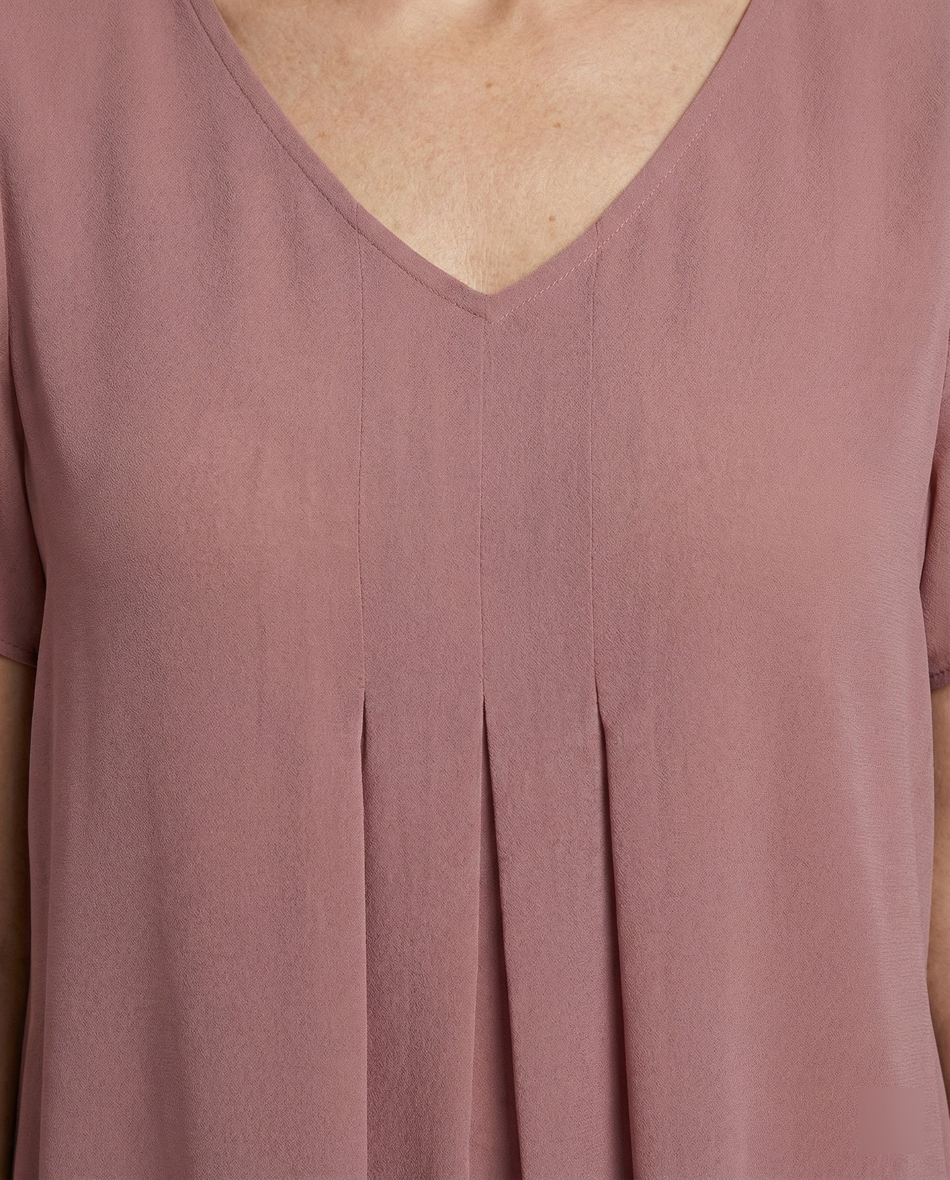 Tunic blouse ladies with butterfly sleeves
