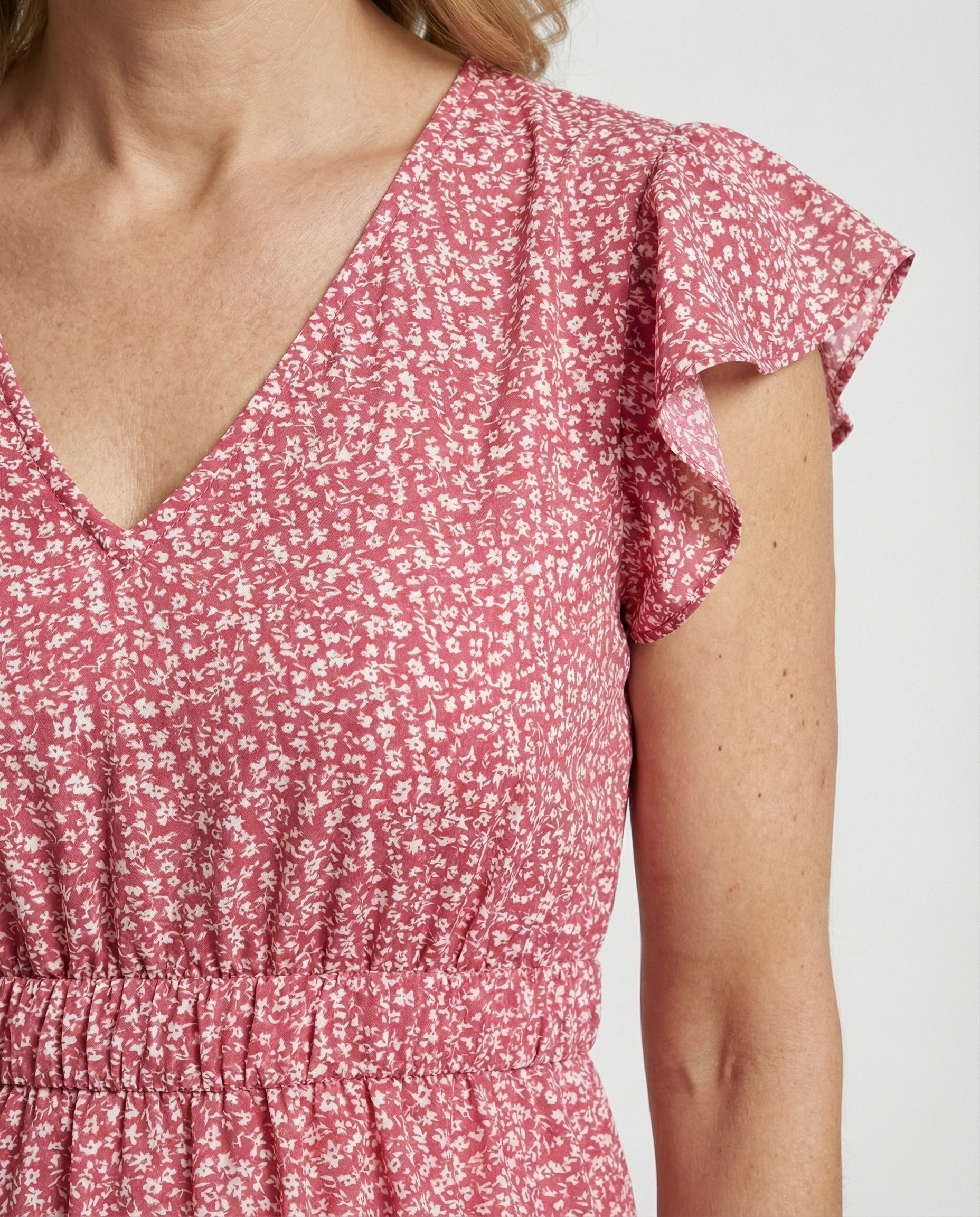 Women's Maxi Dress Summer Smocked Waist