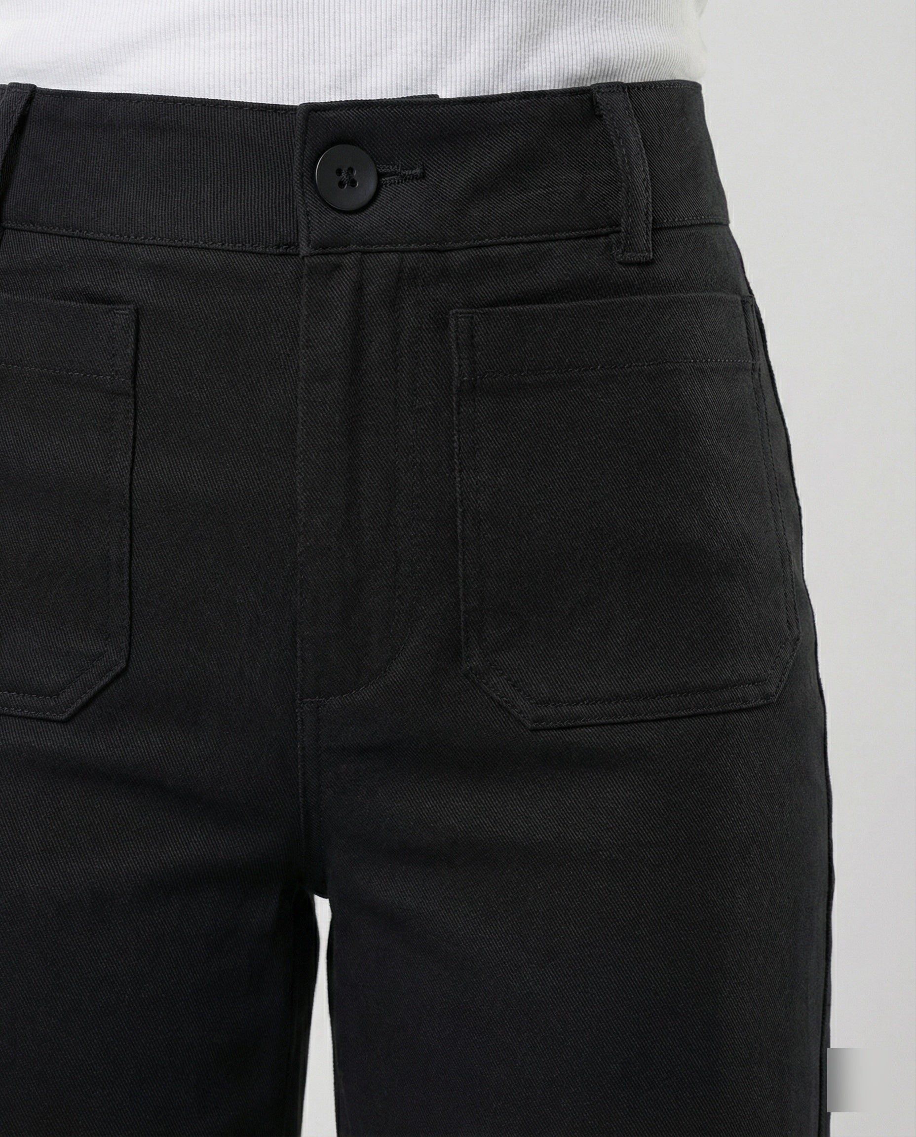 Women's wide comfortable pants with fashionable details