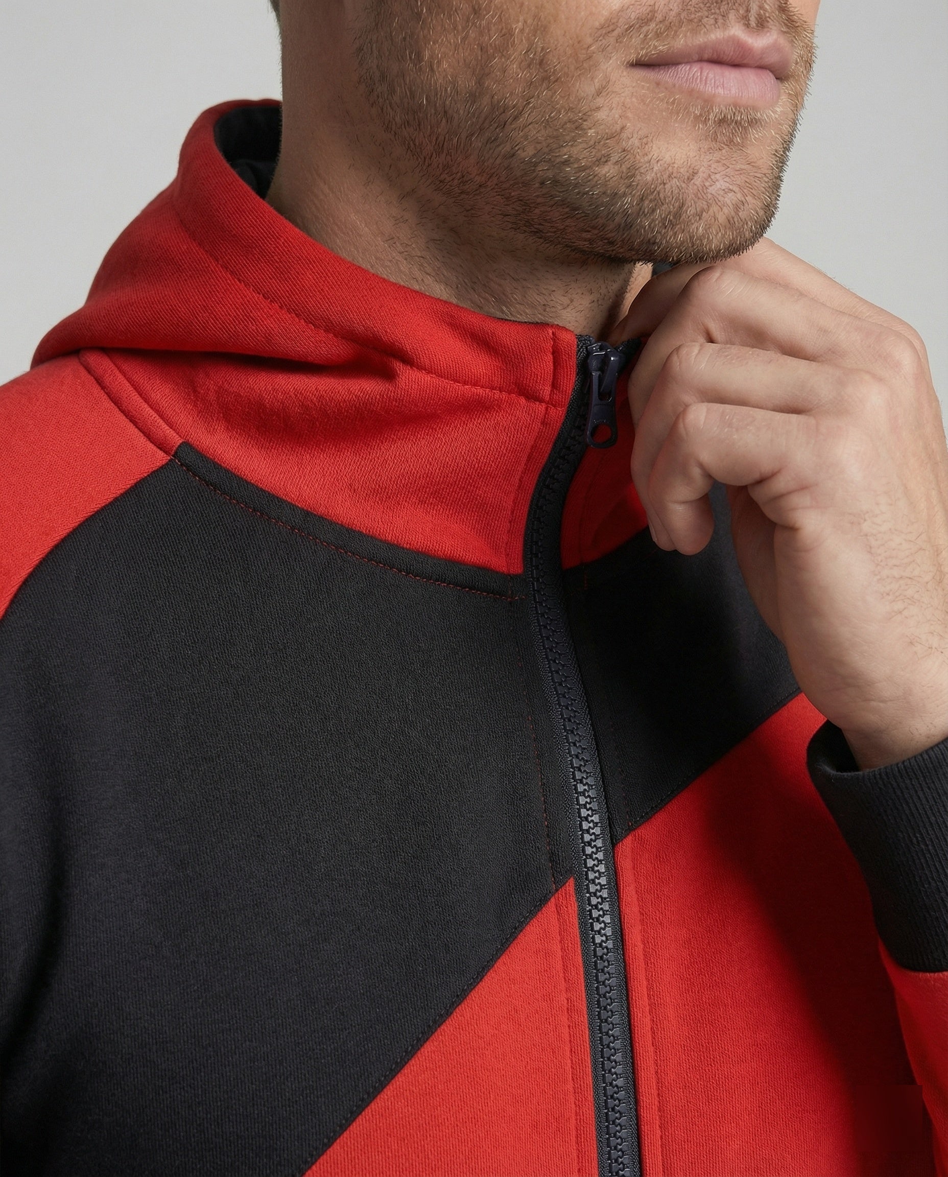 Men's Tracksuit with Hood Slim Fit