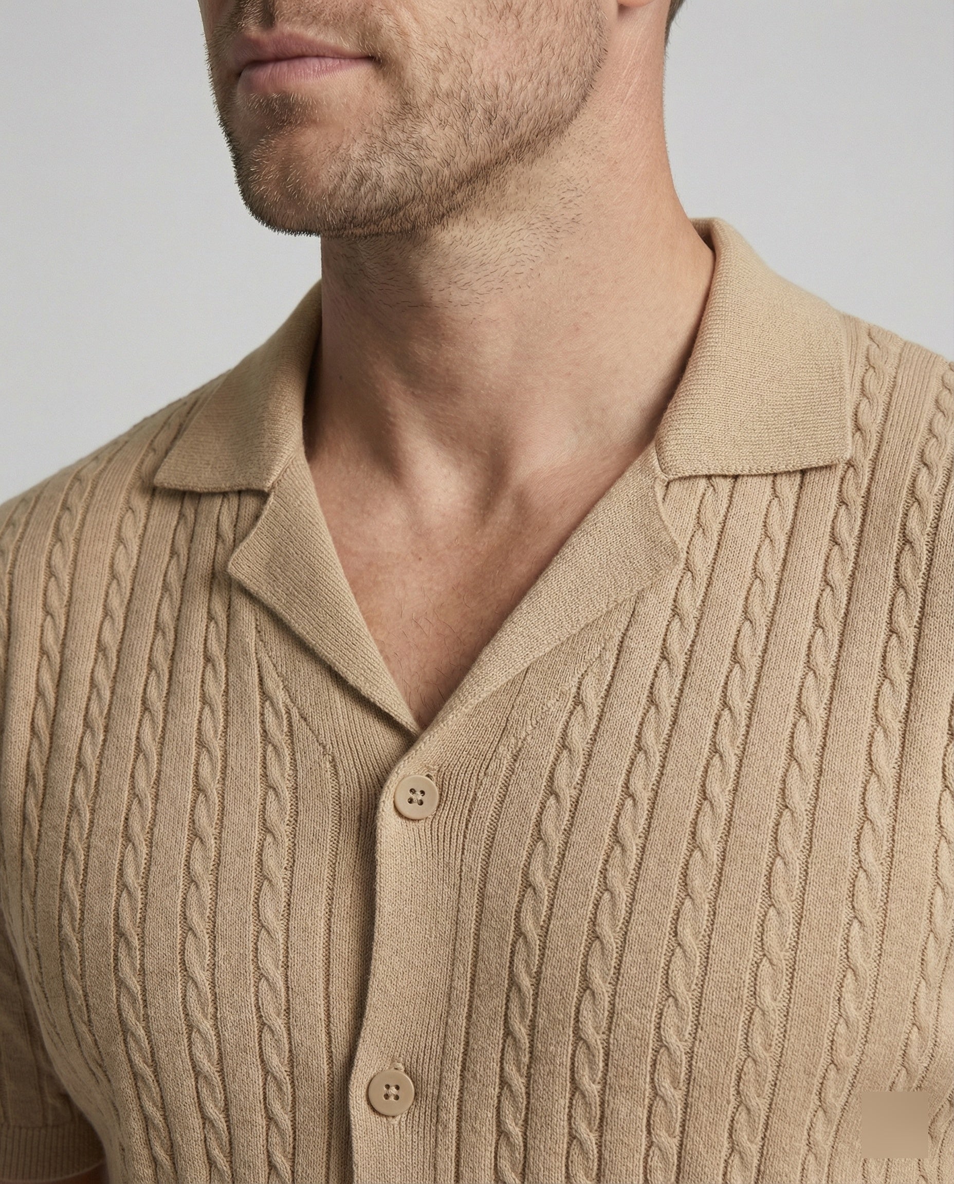 Men's Short Sleeve Knit Shirt