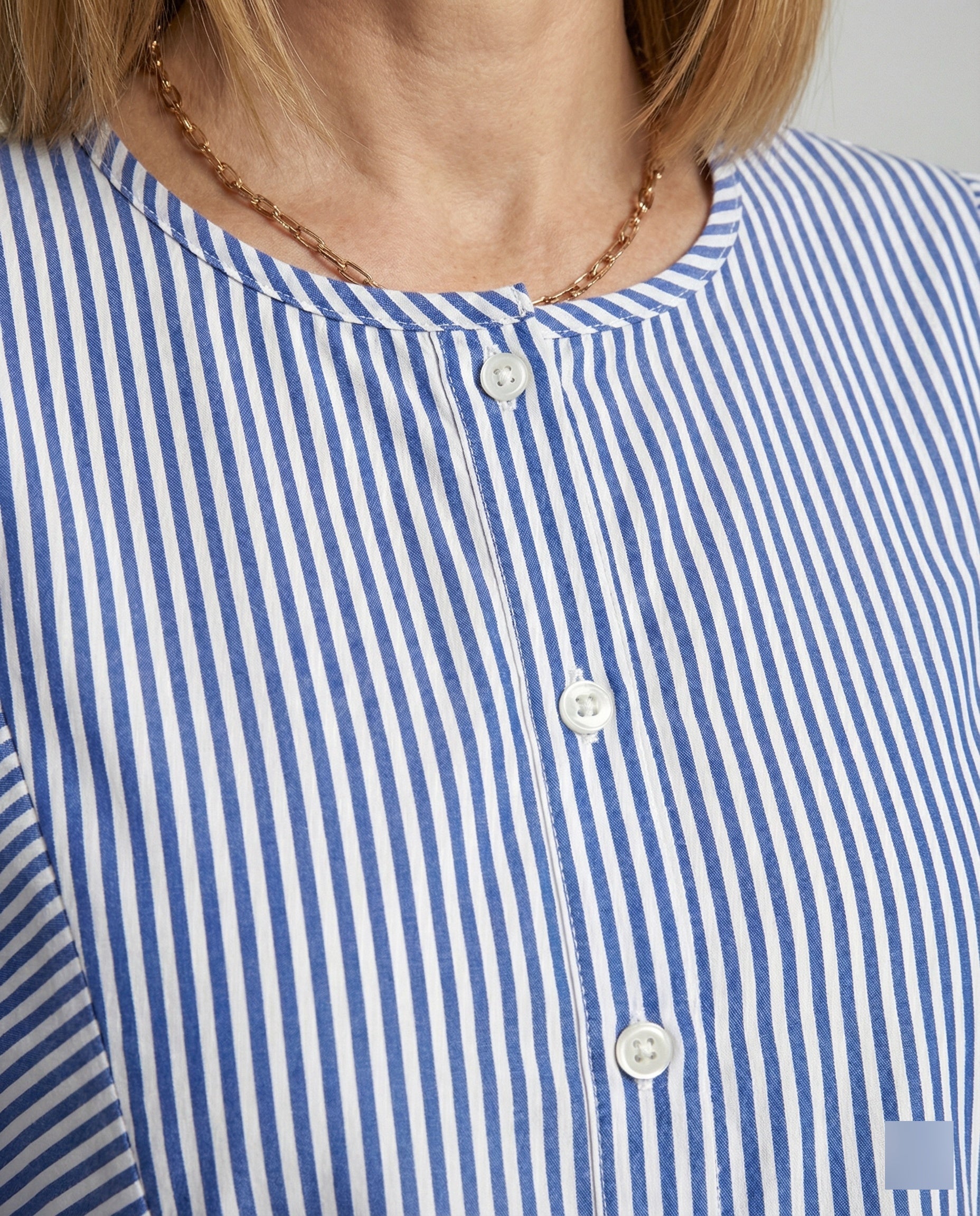Women's Blouse Babydoll Stripes