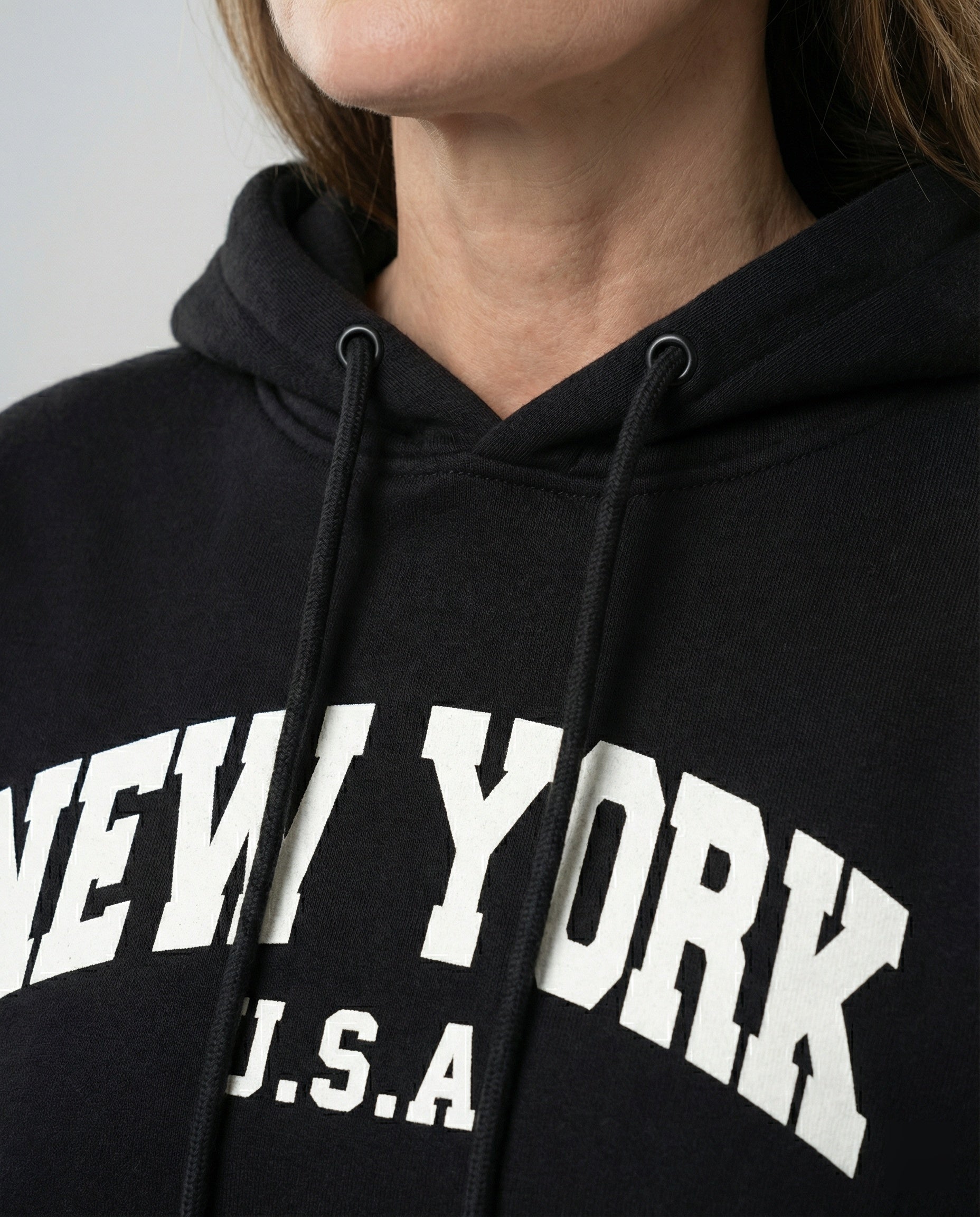 Women Sweatshirt Set with College Print