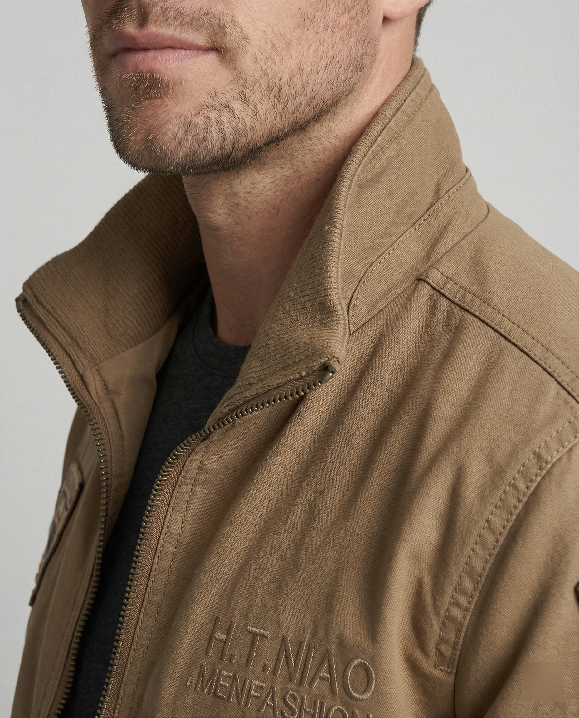 Men's Bomber Jacket Military Style