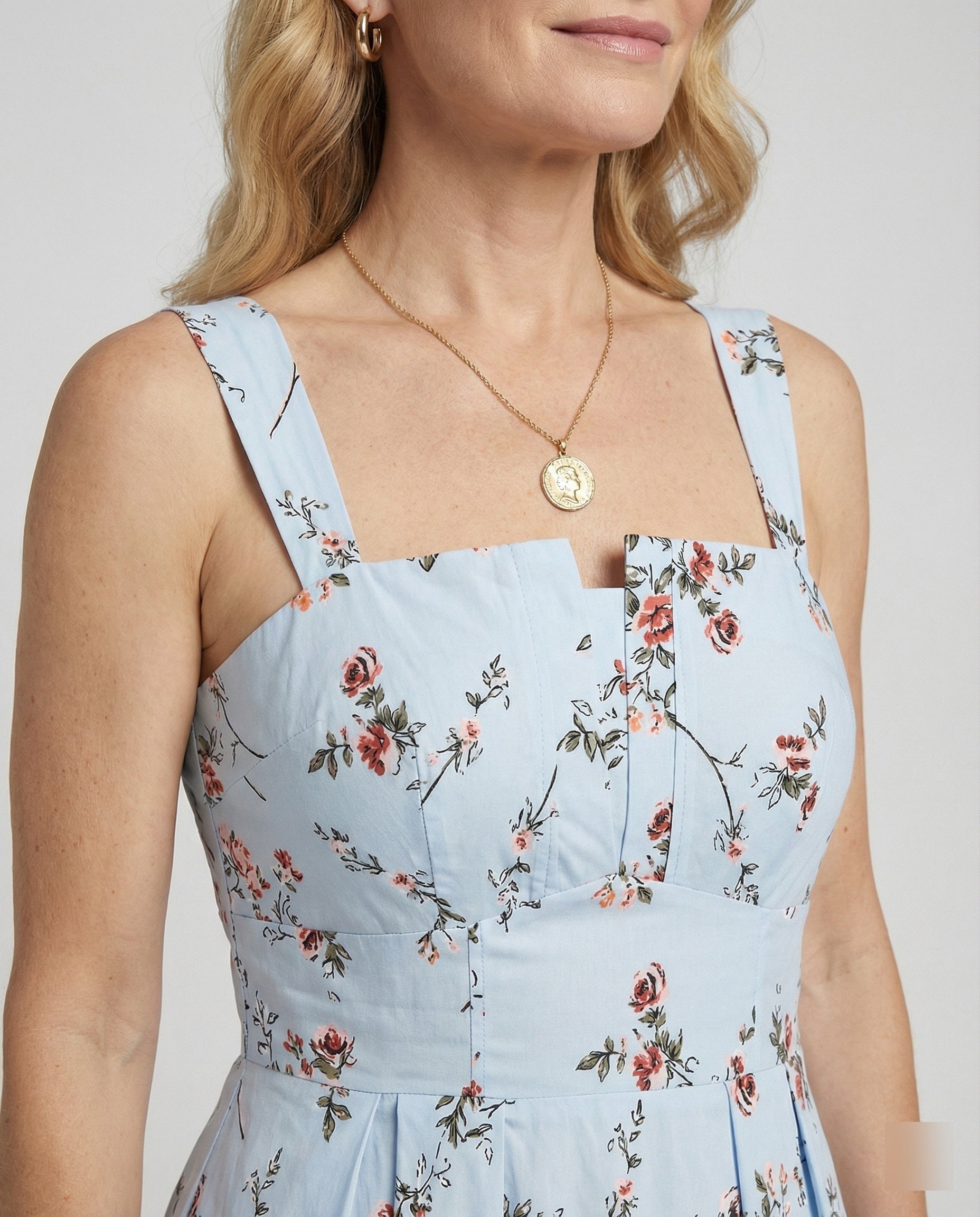 Women Midi Dress Corset Elegant