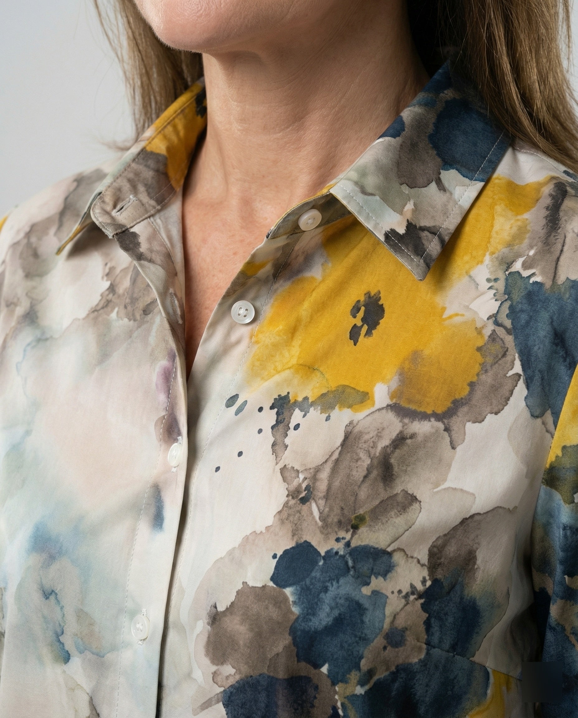 Women's Shirt Blouse Cat Print