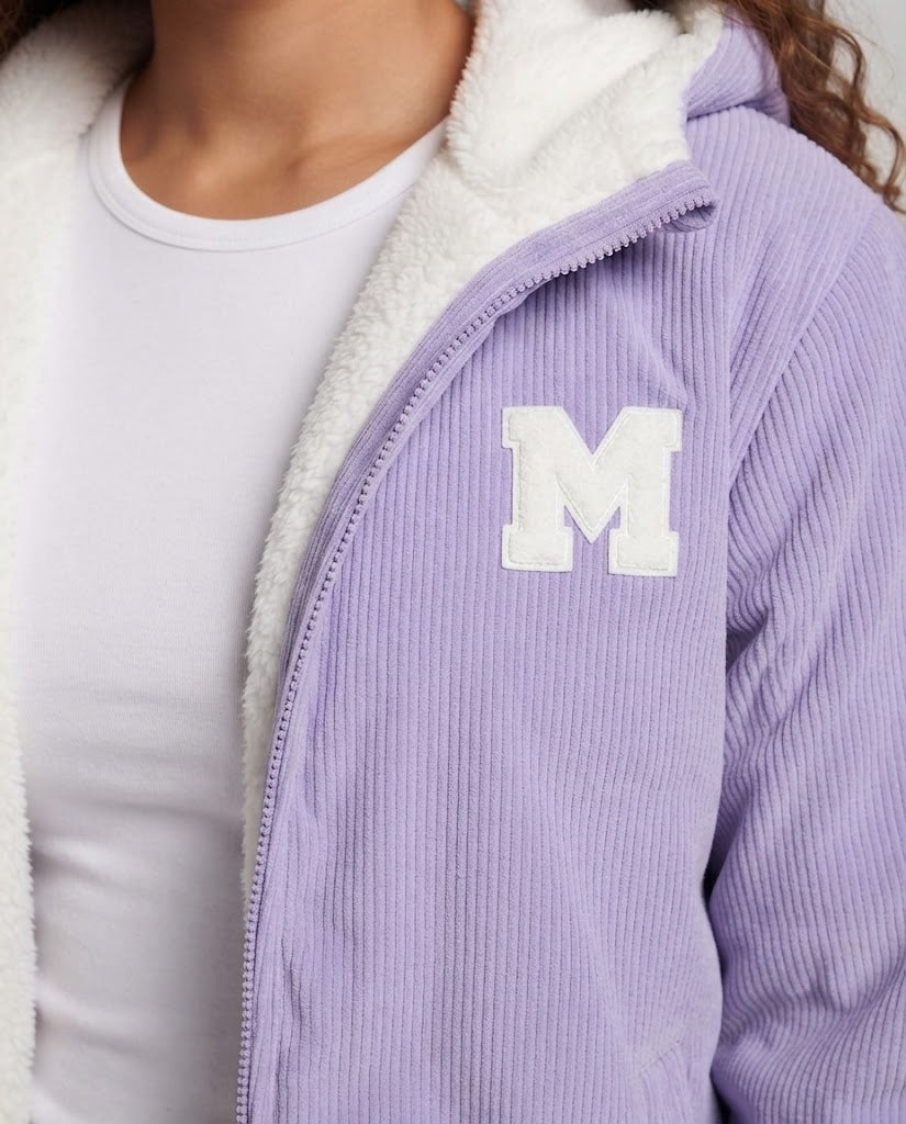 Women's Fleece Jacket with Hood Chichicherry