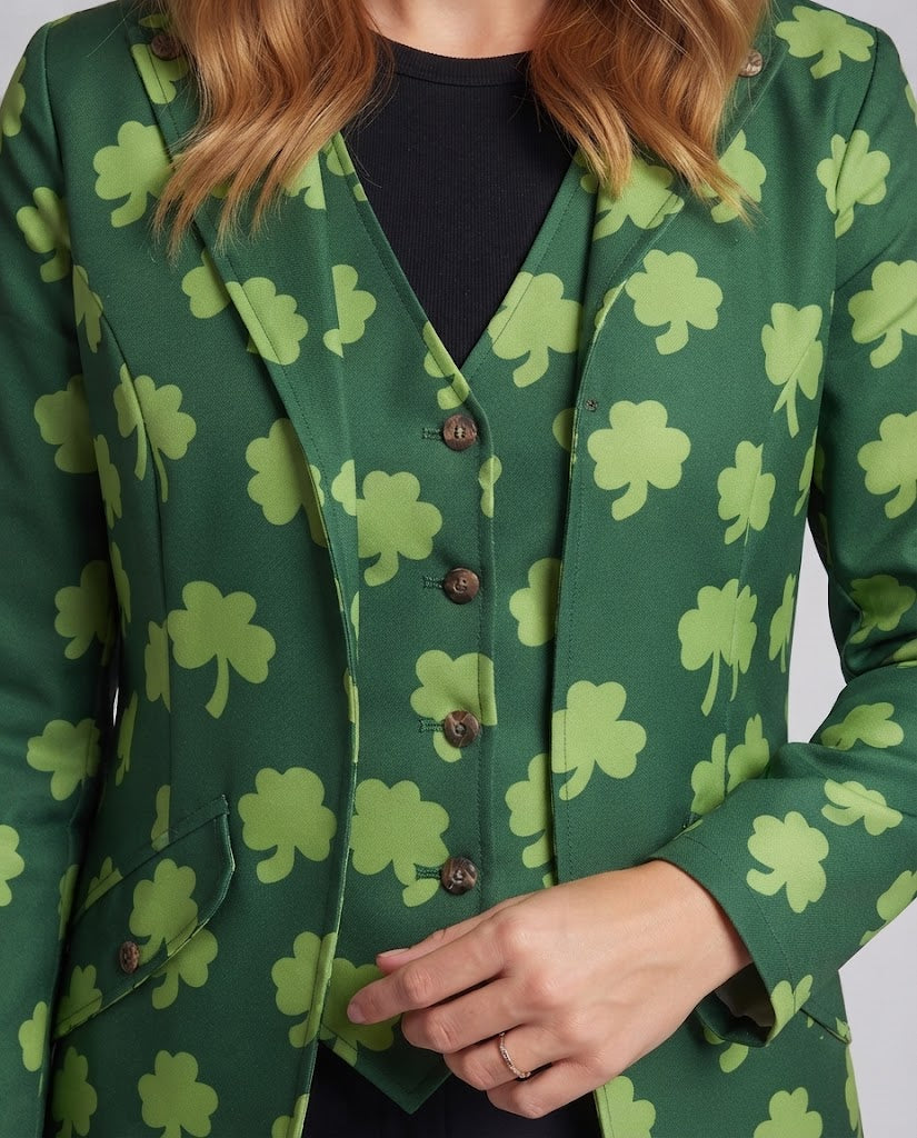 Women's Costume Jacket with KleChichicherry-lanterns Chichicherry