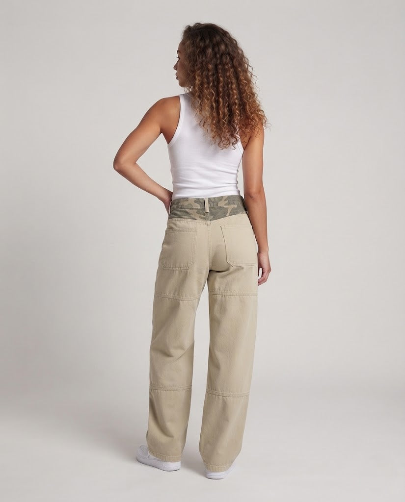 Women Stylish Loose Cargo Pants Chichicherry