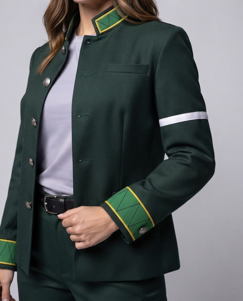 Ladies stylish men's jacket in historic design Chichicherry