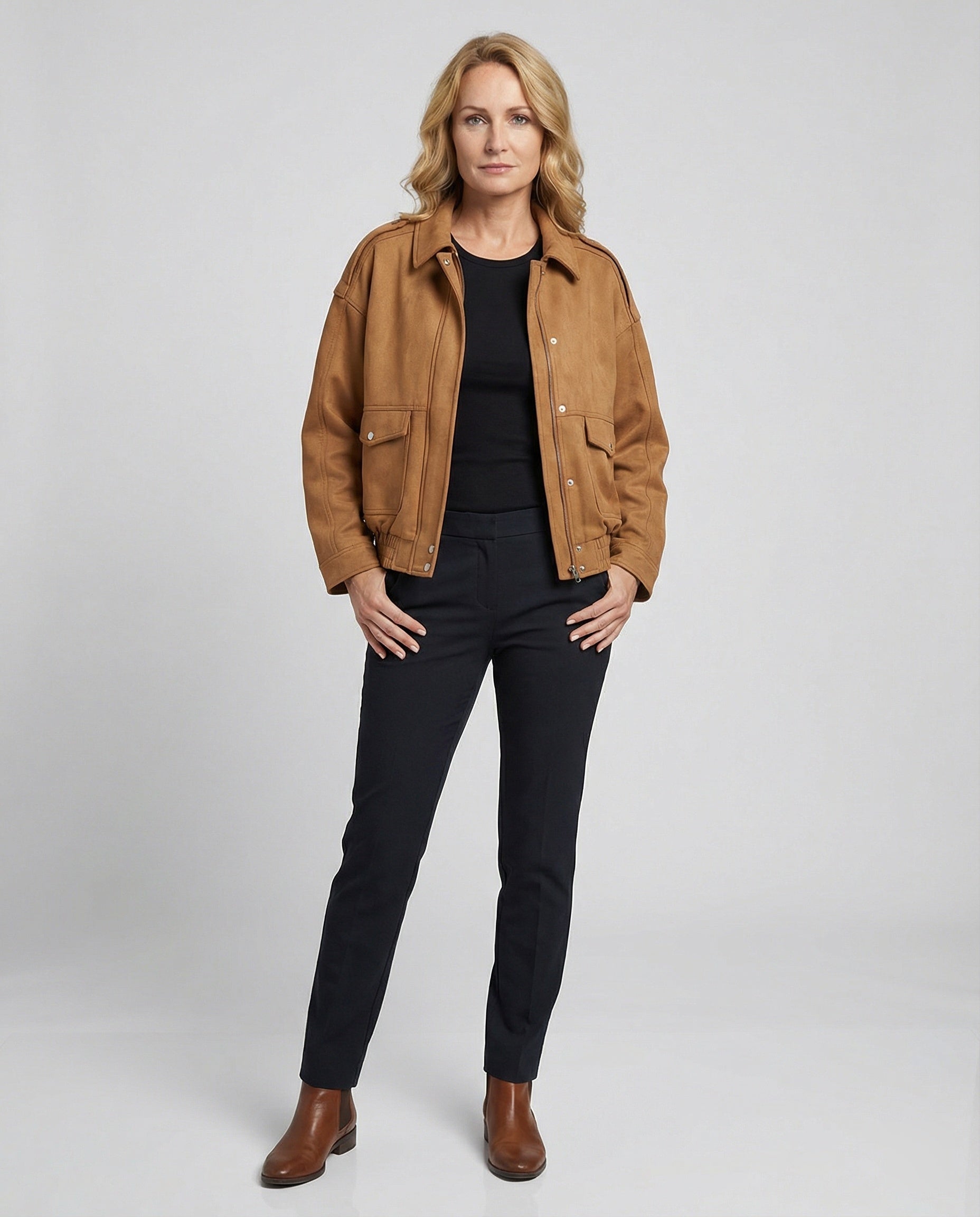 Leisurewear Women's Suede Blouson