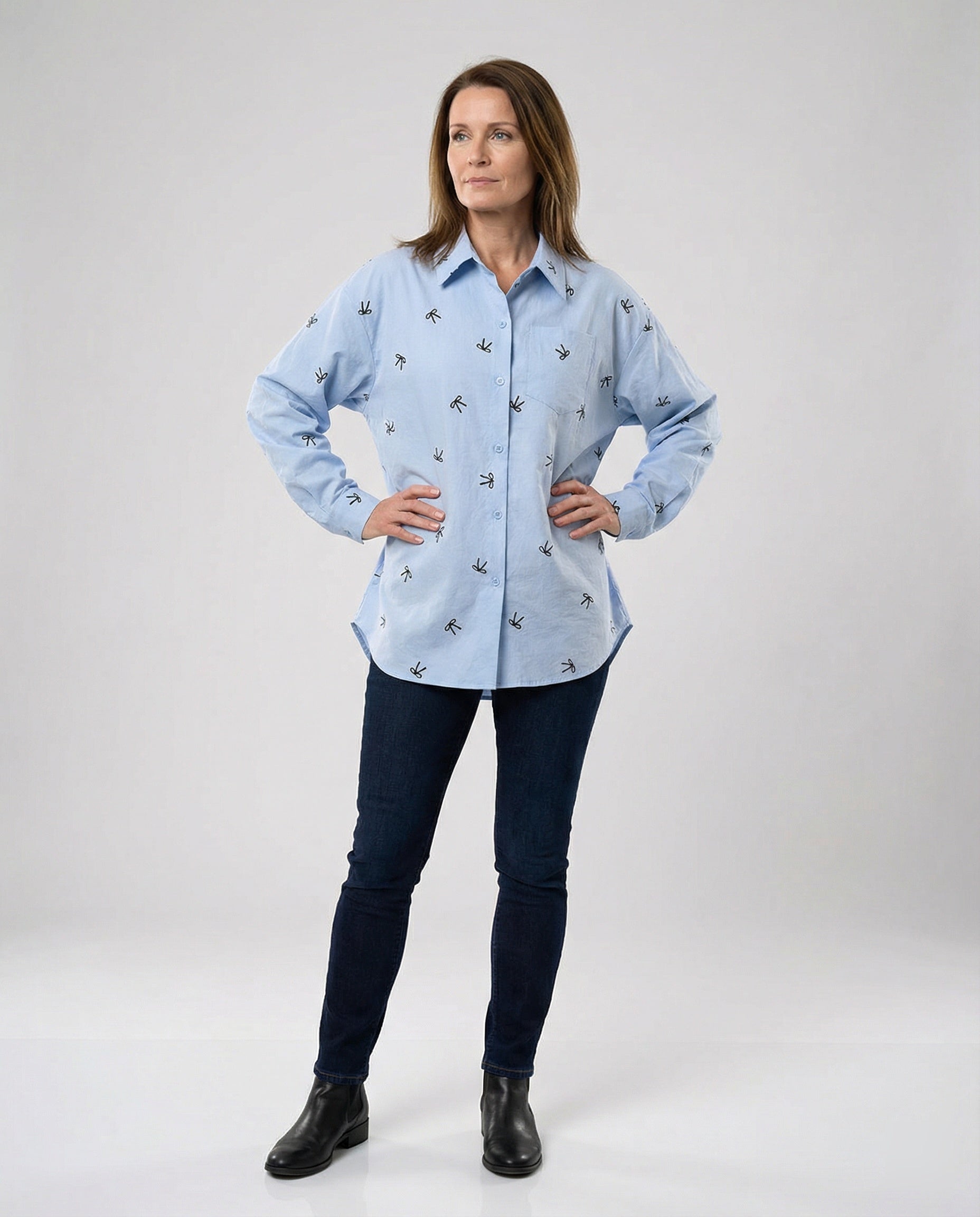 Women Lounge Shirt Oversize