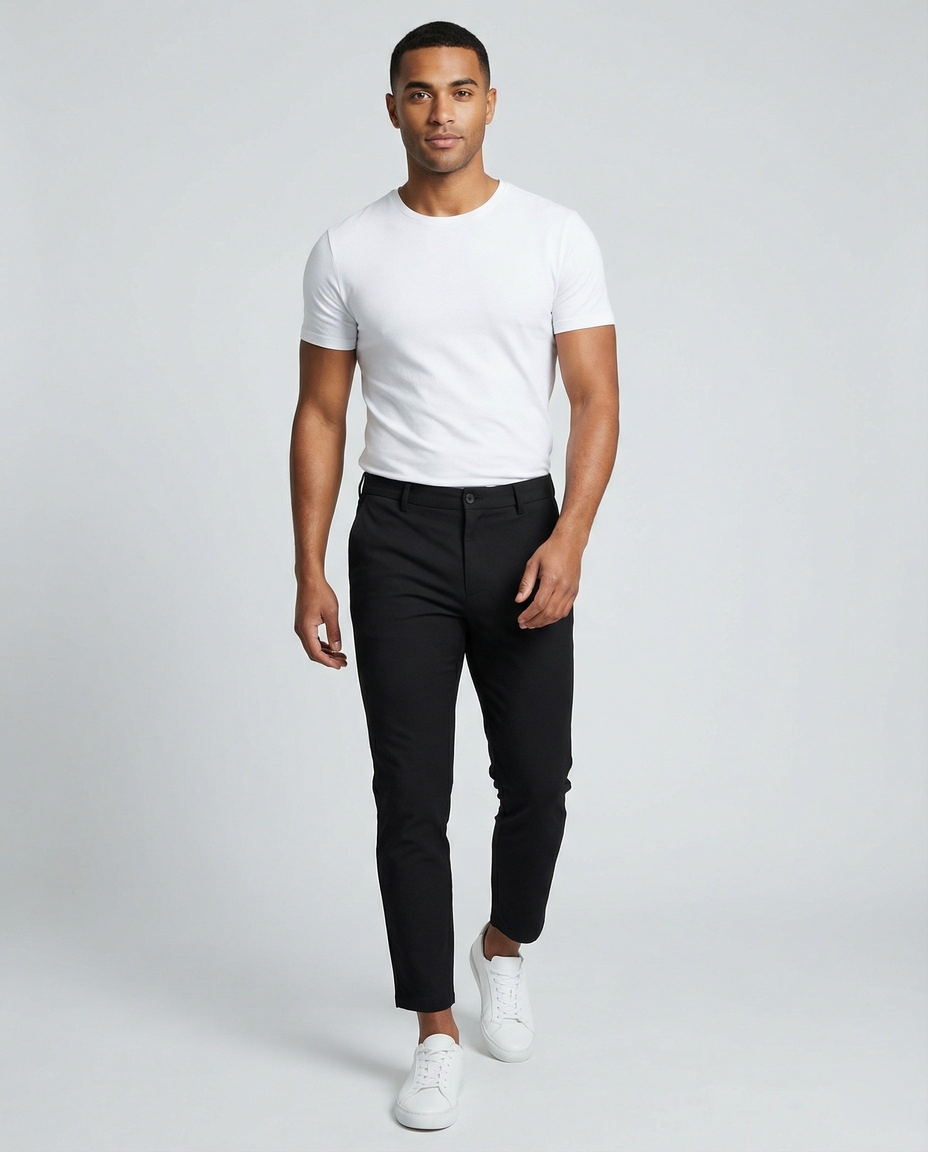 Men's Suit Trousers Slim Fit with Pockets