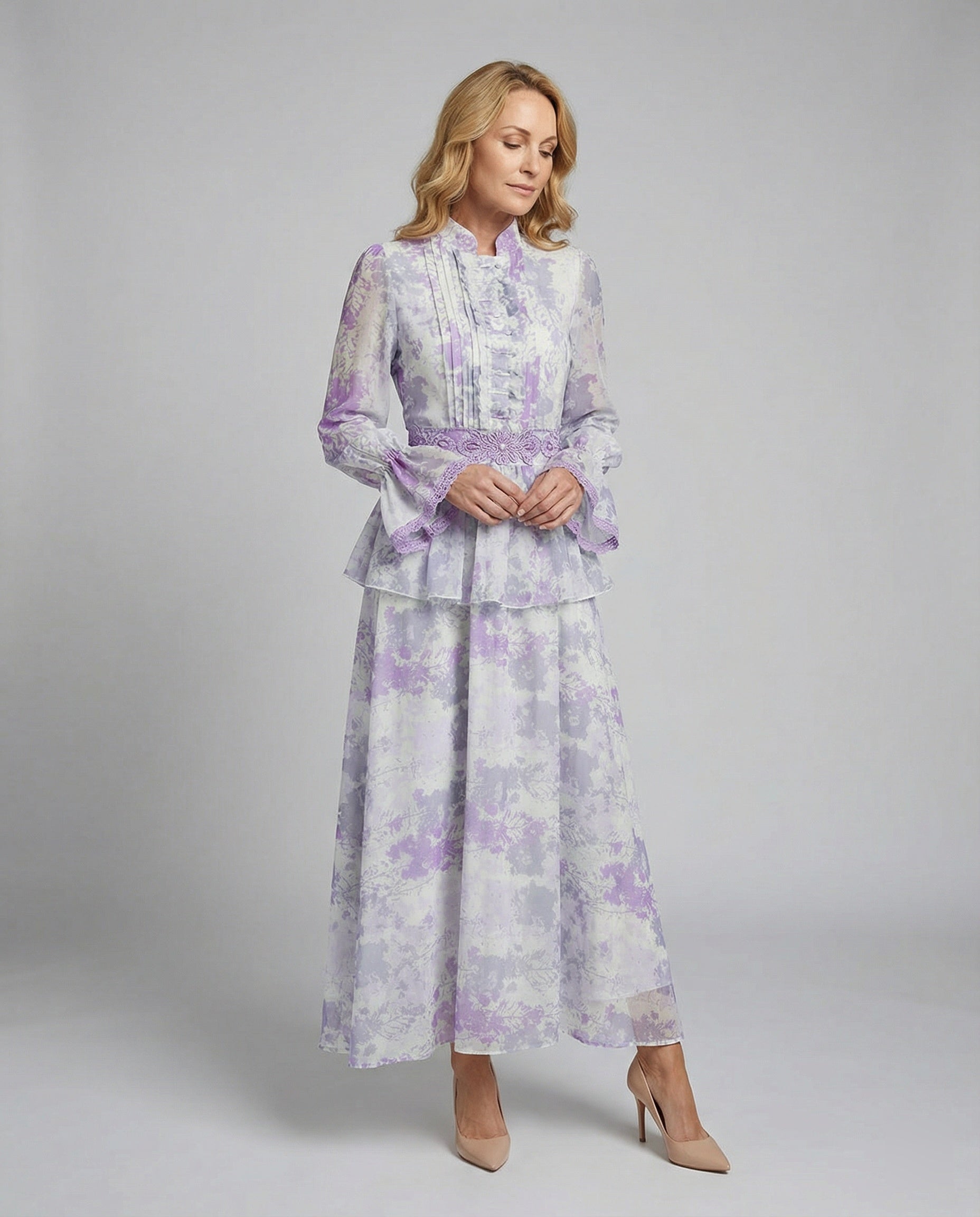 Ladies Max Dress Chiffon elegant