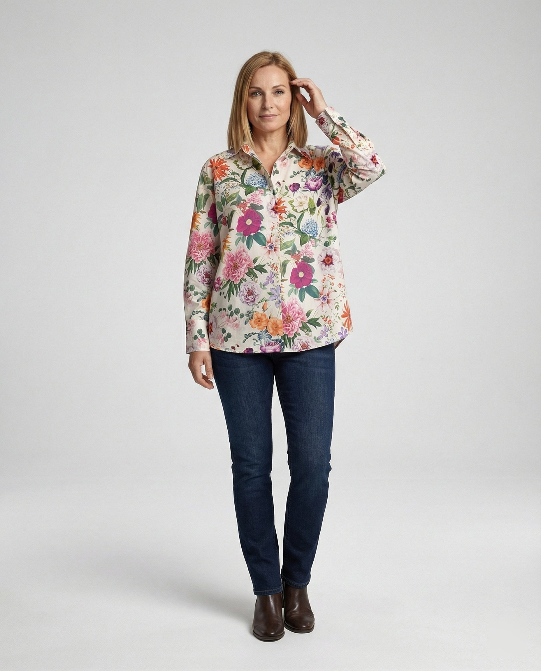 Blouse Women's Satin Shirt Blouse