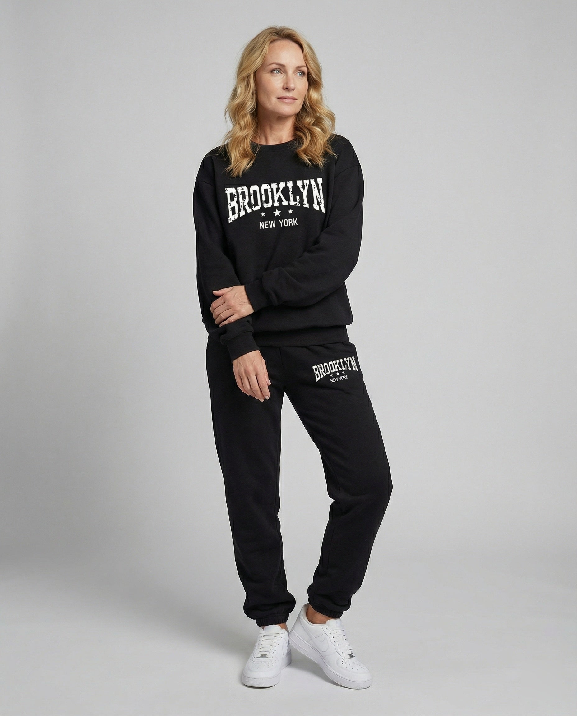 Women's Oversize Sweatset with Print