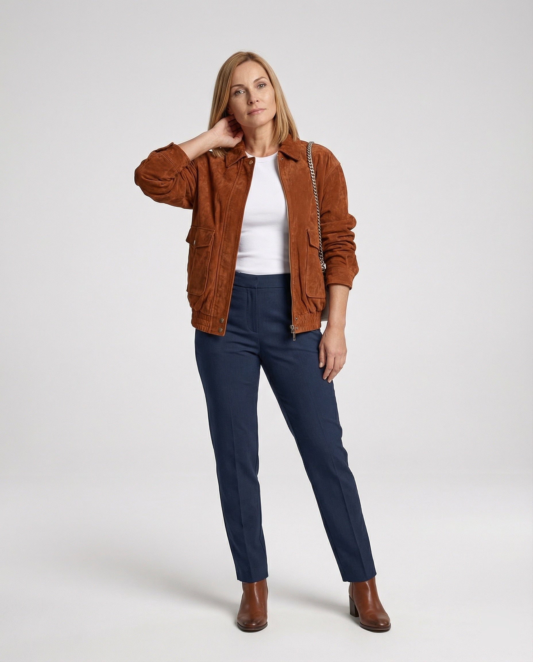 Leisurewear Women's Velour Jacket Loose