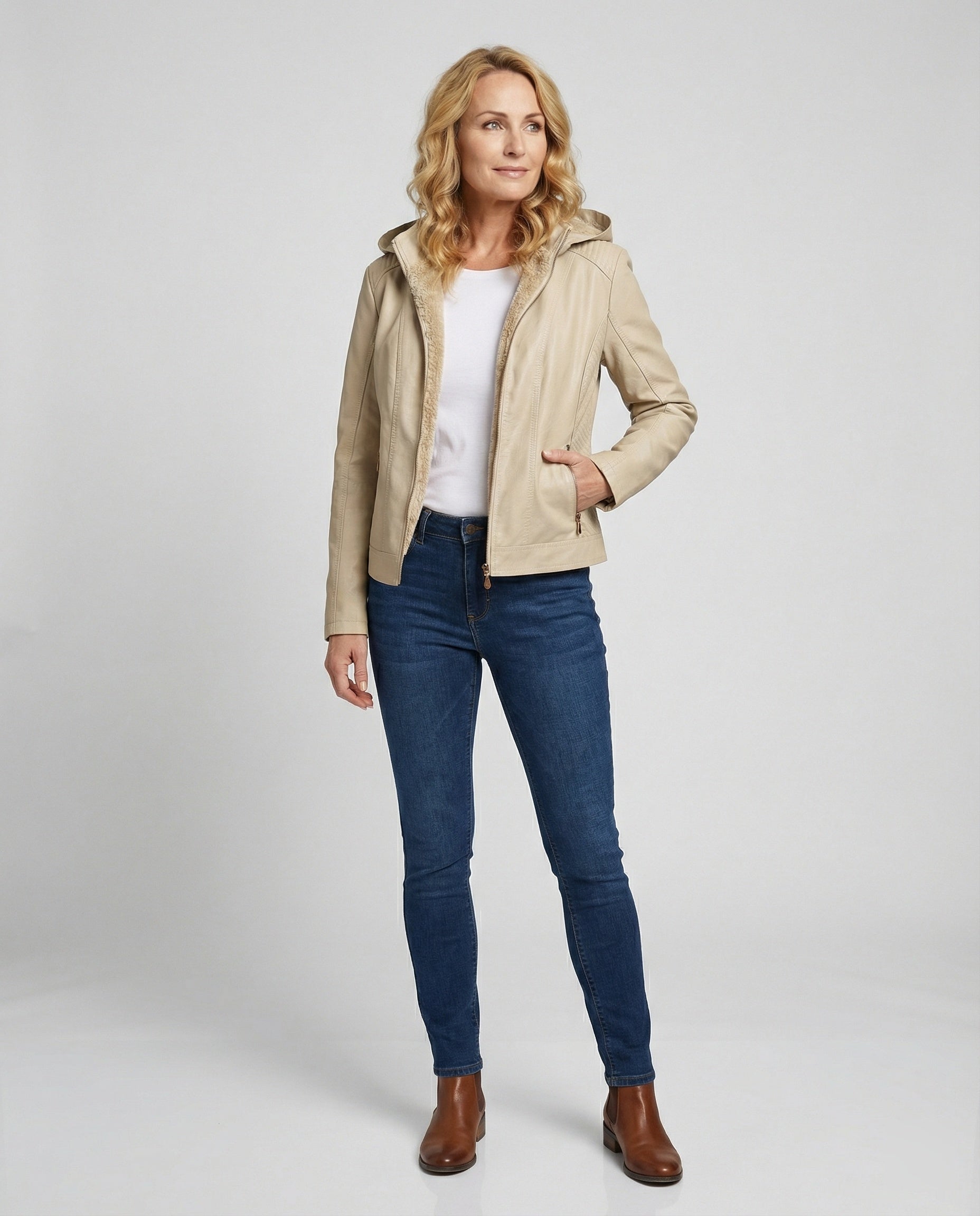 Transitional jacket women sporty elegant