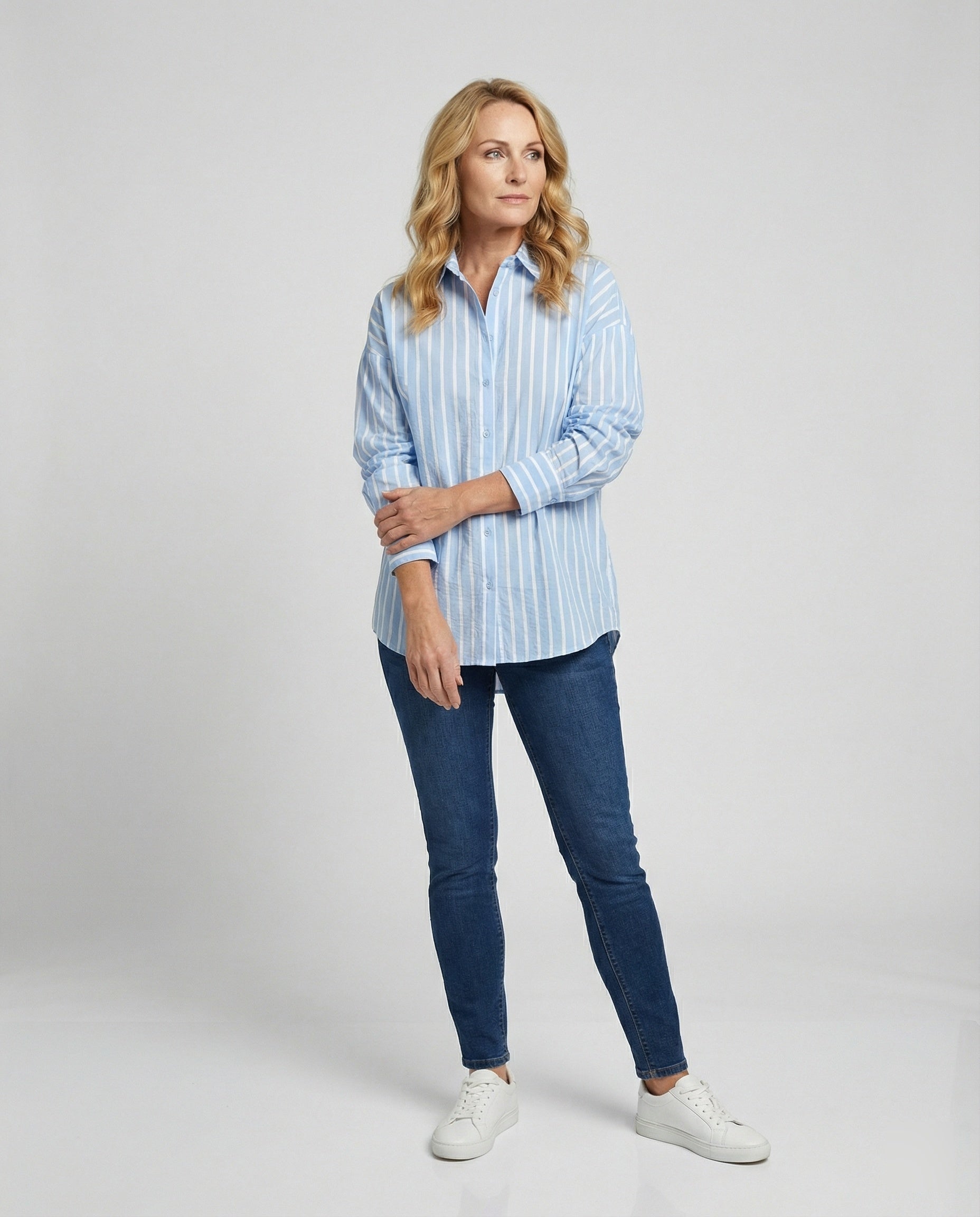 Ladies Blouse Oversized Velvet