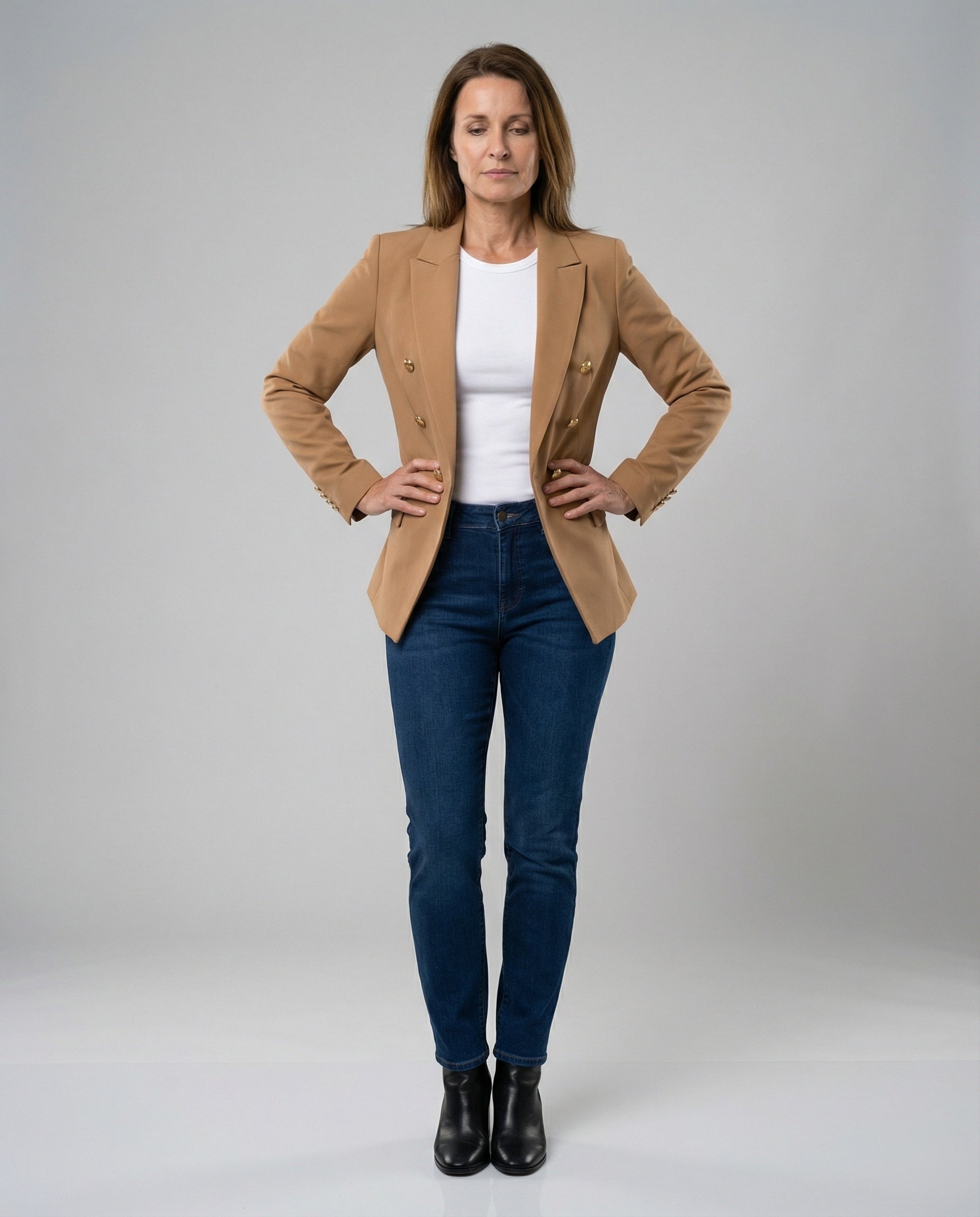 Women Blazer Double-breasted elegant