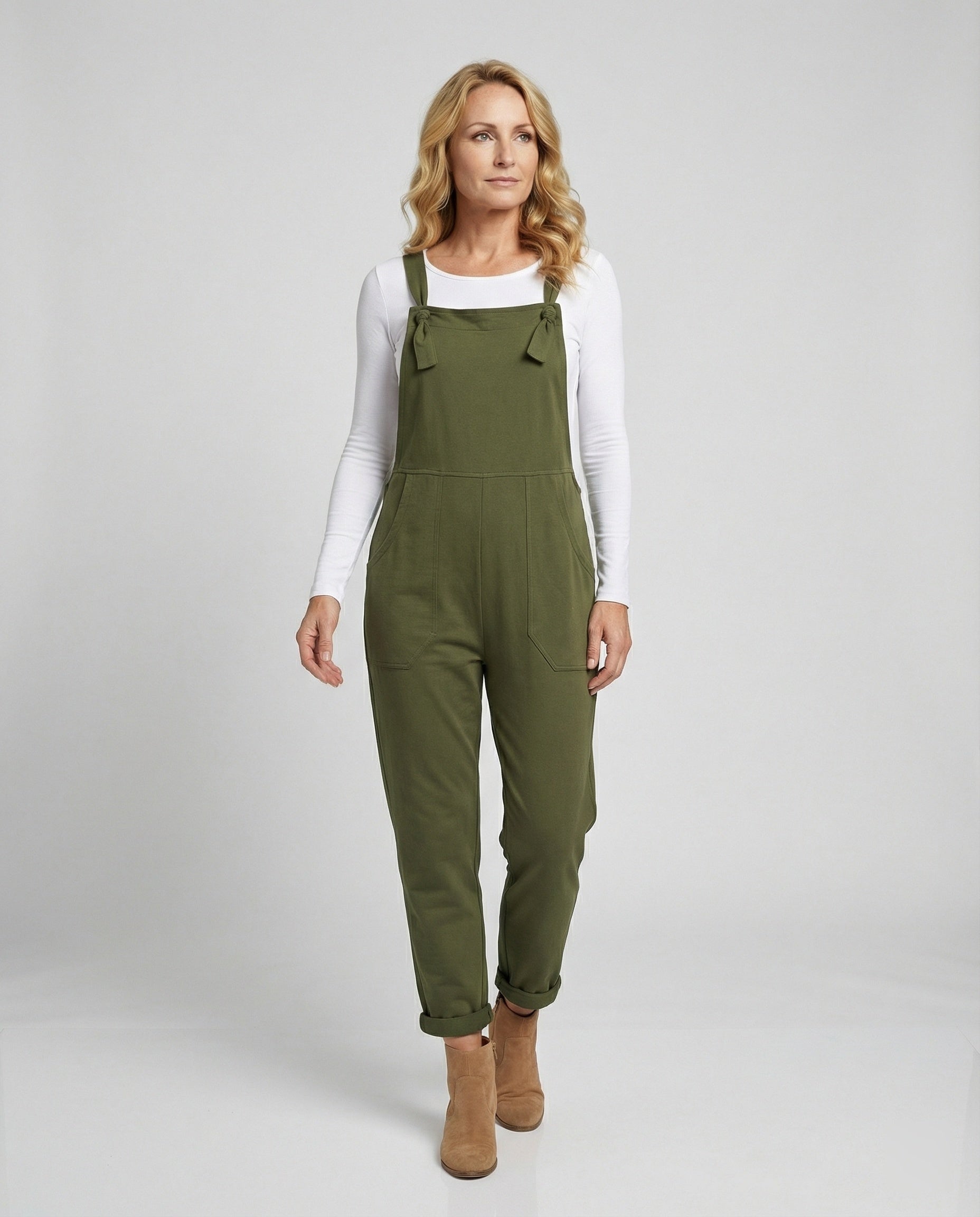 Women Overall Cotton Casual